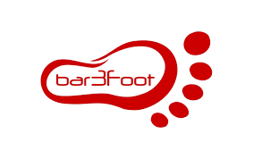 Zapatillas 3F Bar3foot Deportivo Negro 1 velcro - Deditos Barefoot