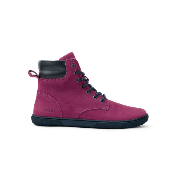 Koel Florence Hydro Bordo - Botas barefoot otoñales burdeos