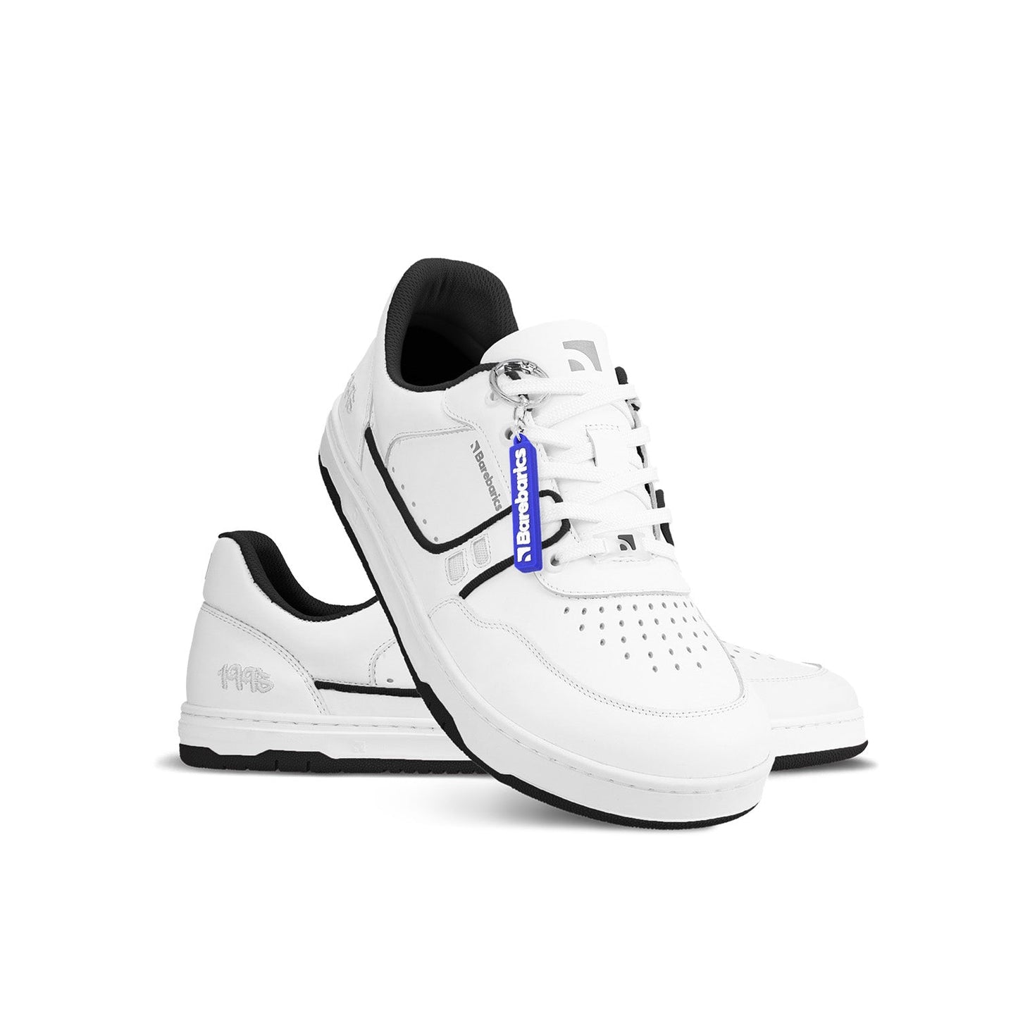 Barebarics - Arise White & Black - Deportivas barefoot-Barebarics-Cacles Barefoot-Tienda de calzado barefoot respetuoso minimalista