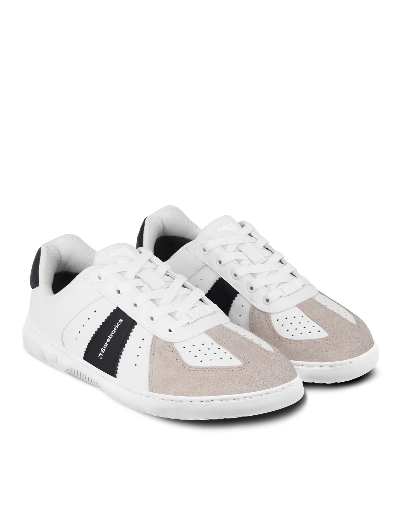 Barebarics - Icara White & Beige – Deportivas barefoot