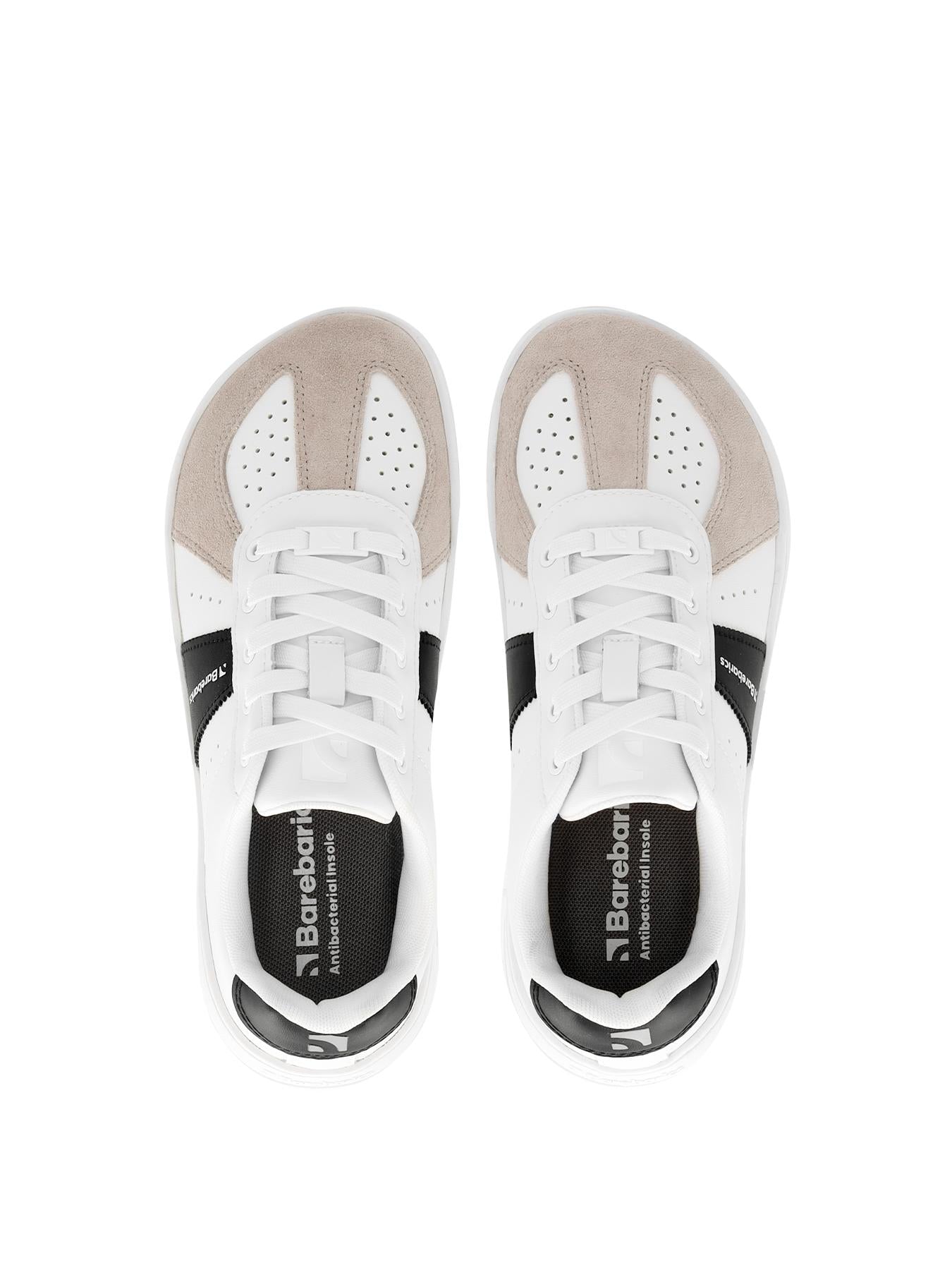 Barebarics - Icara White & Beige – Deportivas barefoot