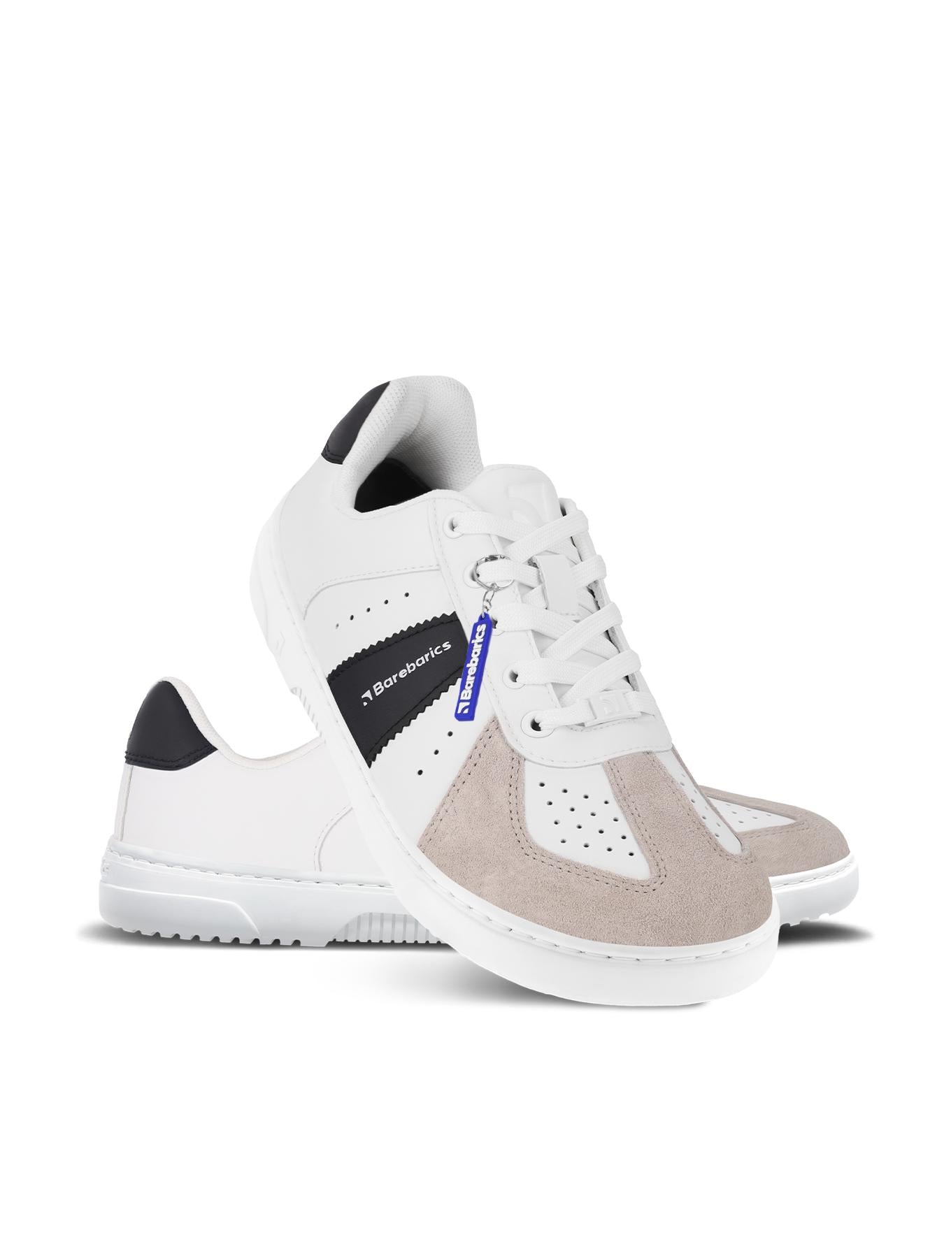 Barebarics - Icara White & Beige – Deportivas barefoot