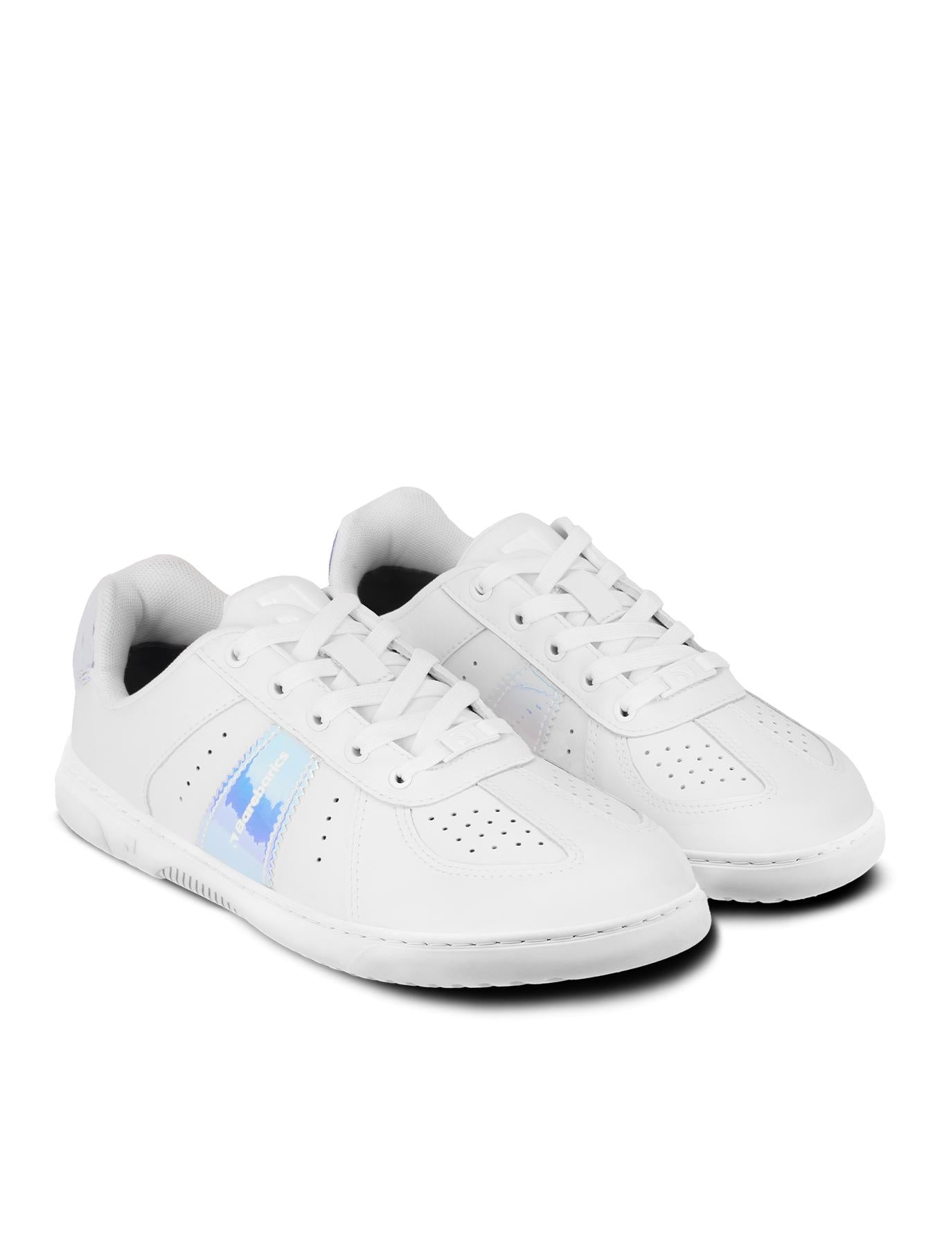 Barebarics - Icara White & Pastel Iridescent – Deportivas barefoot
