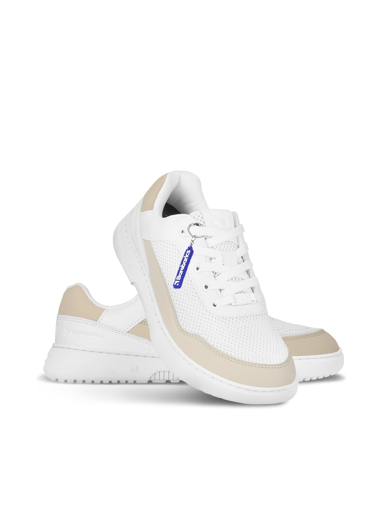 Barebarics - Vaporo White & Beige - Deportivas barefoot