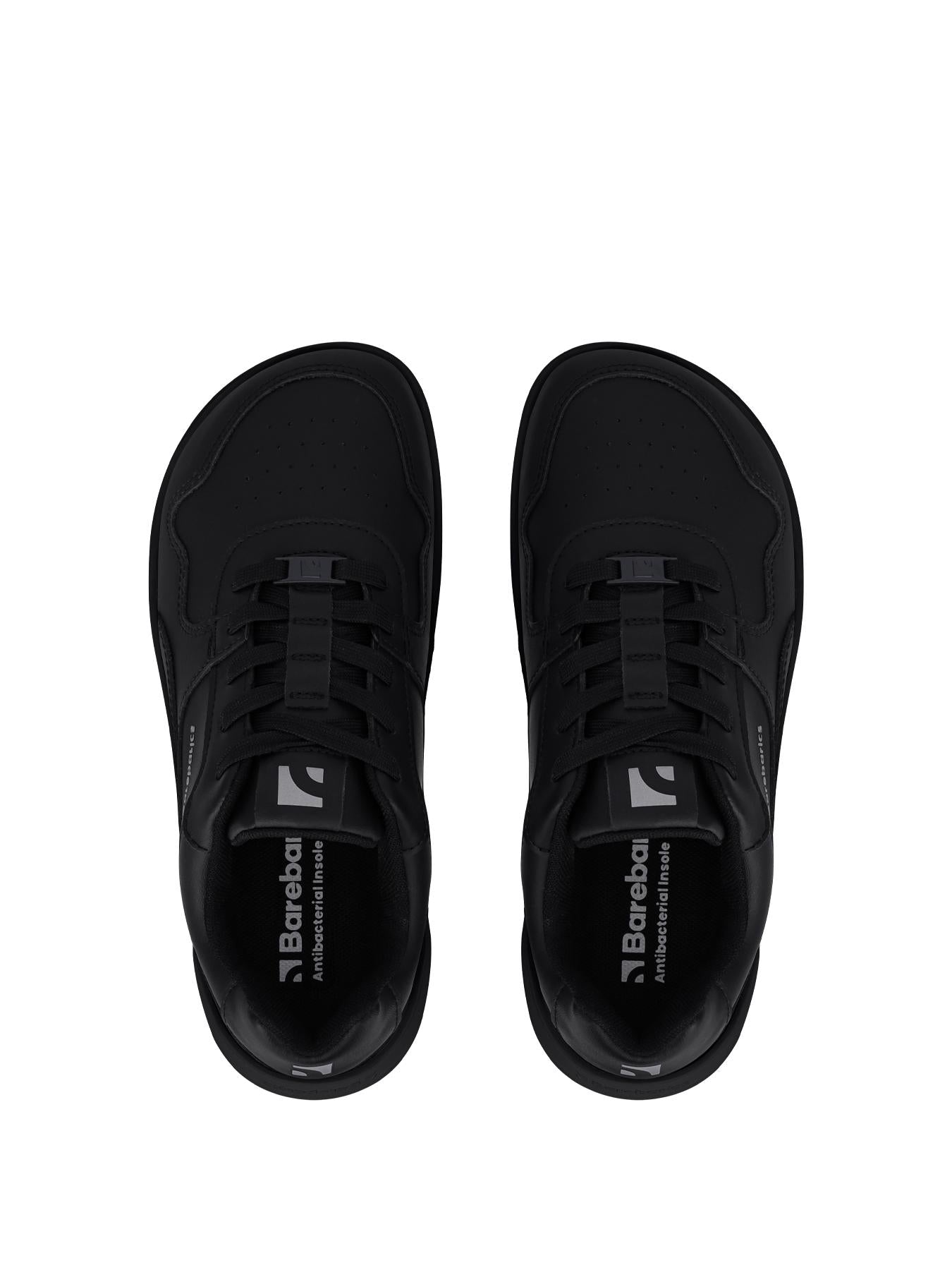 Barebarics - Zing All Black Leather - Deportivas barefoot