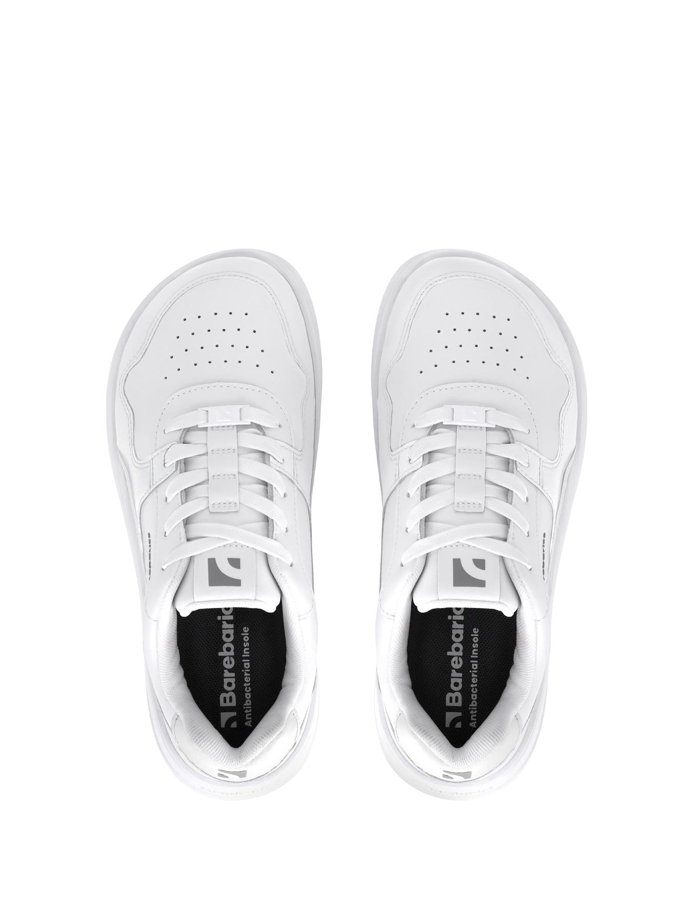 Barebarics - Zing All White - Leather - Deportivas barefoot
