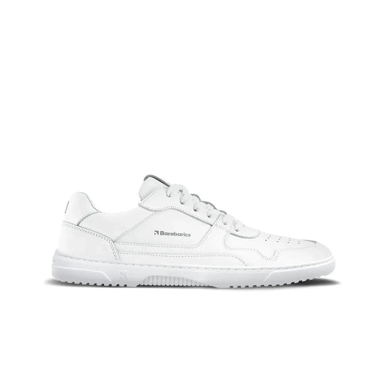 Barebarics - Zing All White Leather - Deportivas barefoot