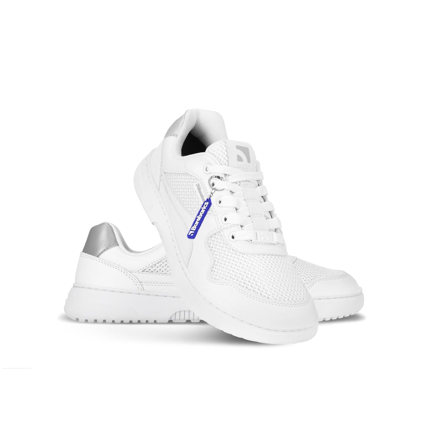 Barebarics - Zing Fresh White & Silver - Deportivas barefoot - Cacles Barefoot