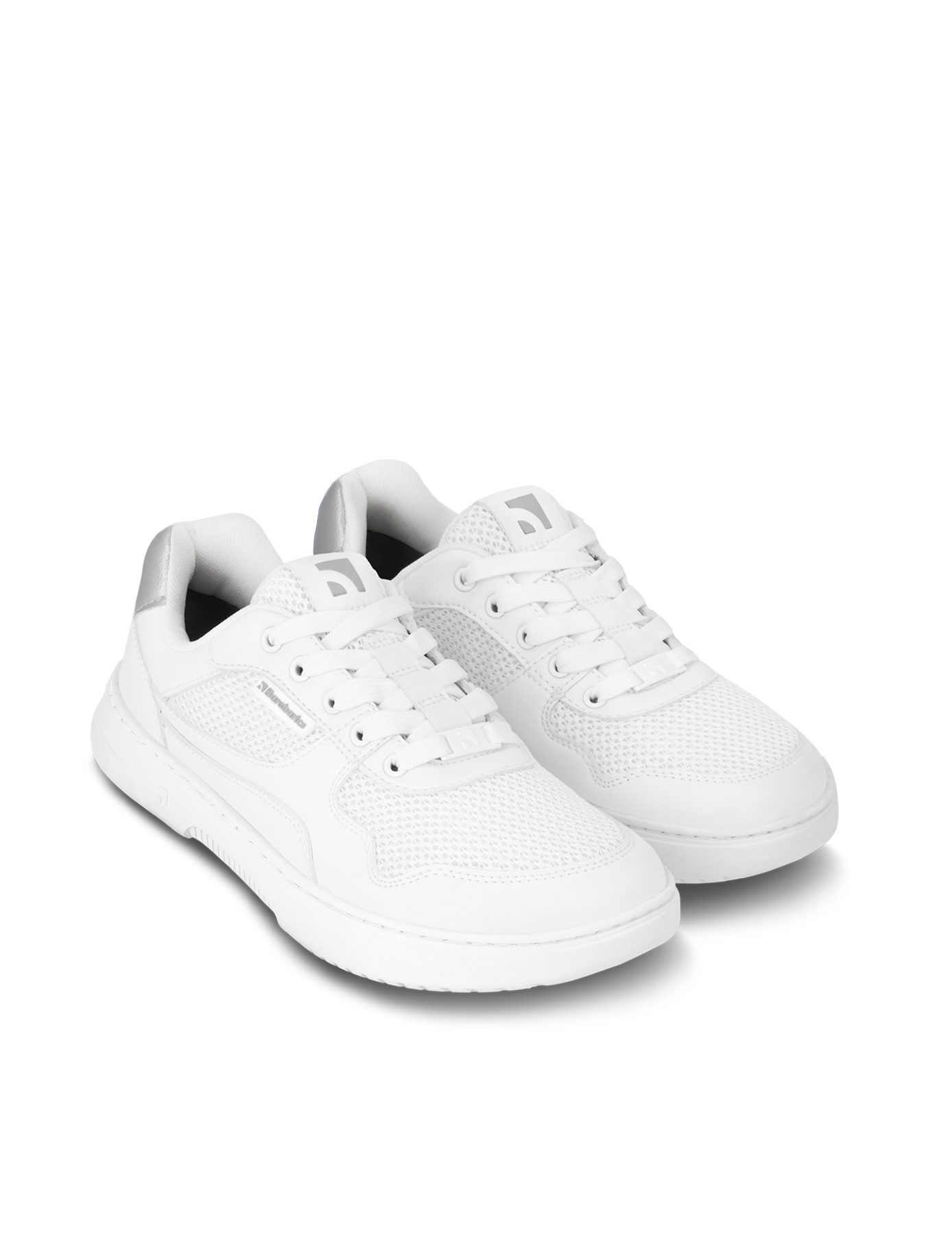 Barebarics - Zing Fresh White & Silver - Deportivas barefoot-Barebarics-Cacles Barefoot-Tienda de calzado barefoot respetuoso minimalista