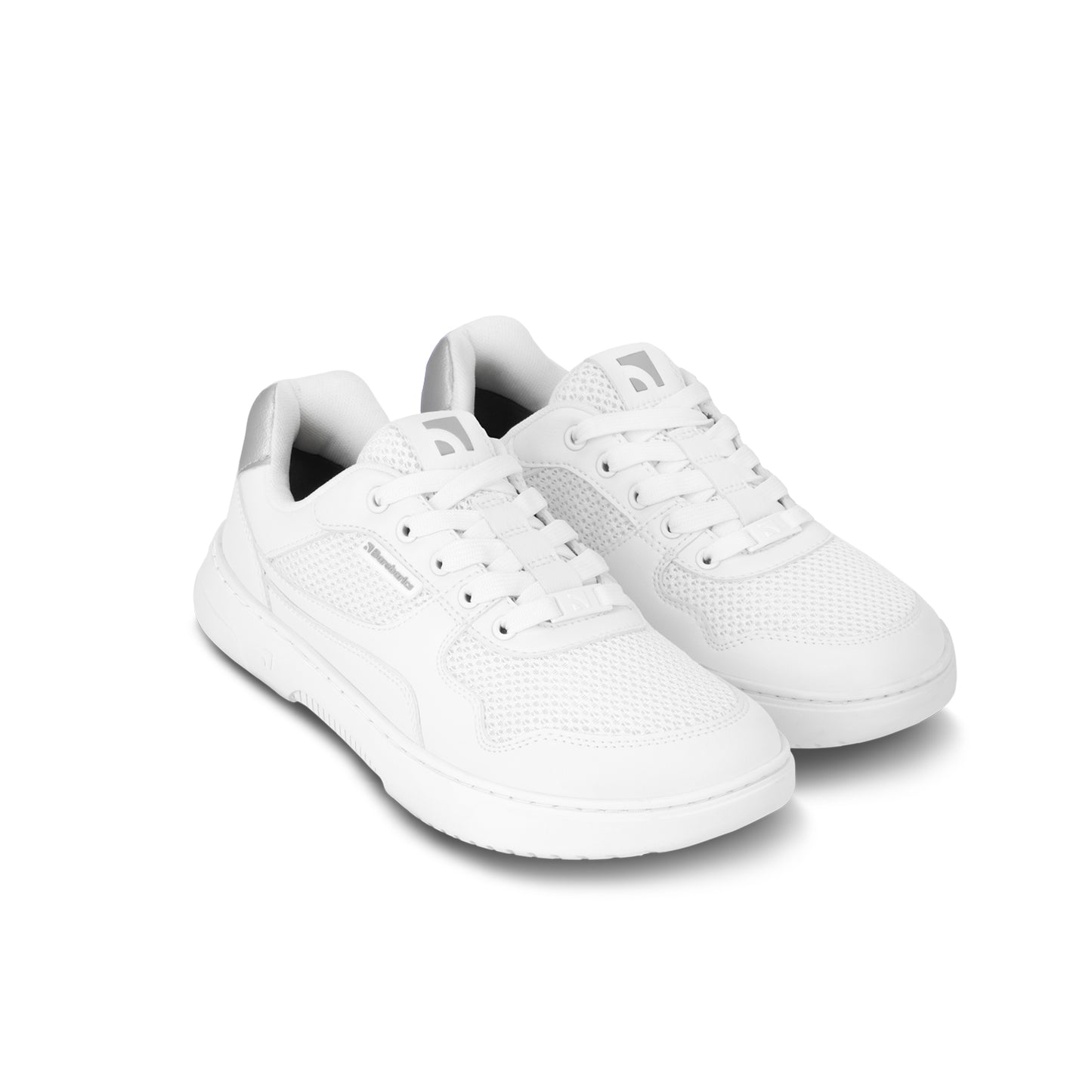 Barebarics - Zing Fresh White & Silver - Deportivas barefoot-Barebarics-Cacles Barefoot-Tienda de calzado barefoot respetuoso minimalista