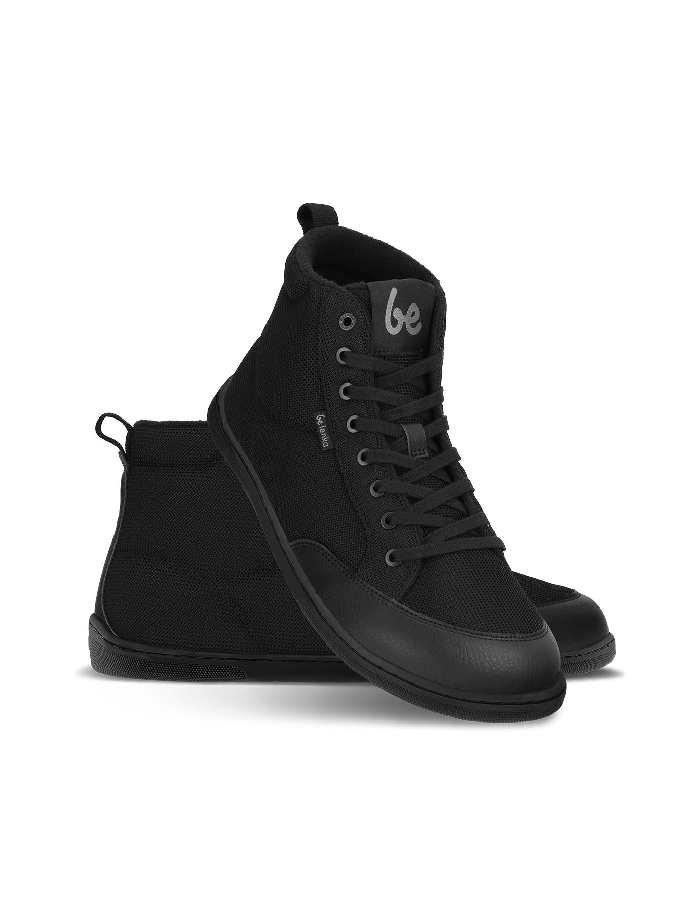 Barefoot zapatillas Be Lenka Rebound Thermo - All Black