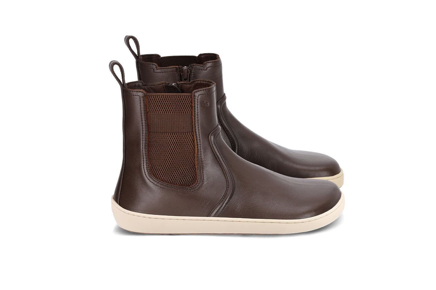 Be Lenka - Allure Dark Brown - Botines Chelsea Barefoot-Be Lenka-Cacles Barefoot-Tienda de calzado barefoot respetuoso minimalista