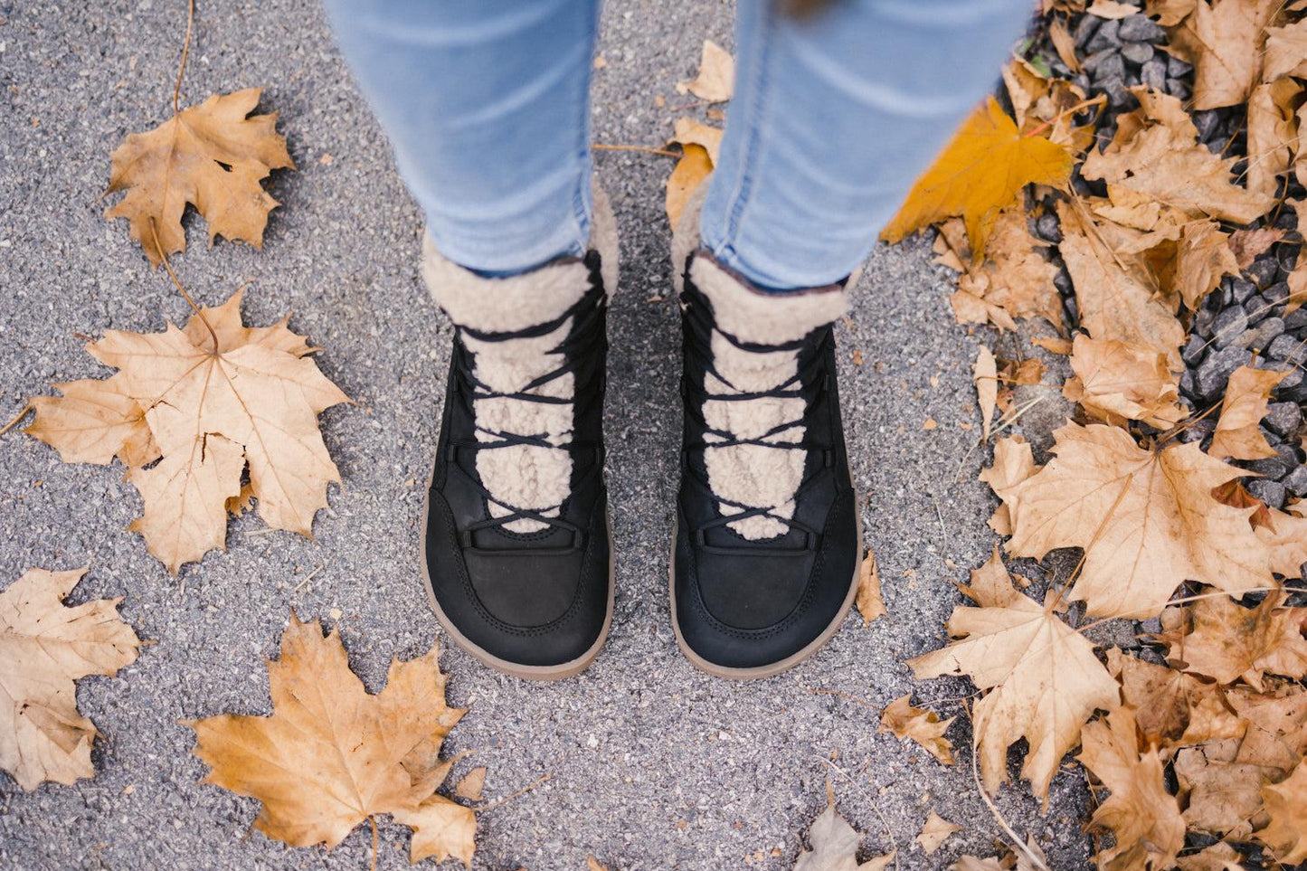 Be Lenka - Bliss Black - Botines de invierno barefoot