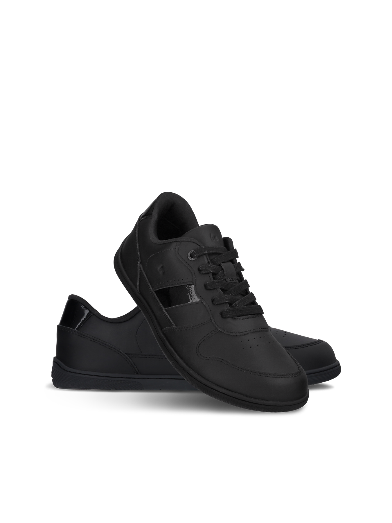 Be Lenka - Cellestia Black & Shiny Black - Zapatillas barefoot-Be Lenka-Cacles Barefoot-Tienda de calzado barefoot respetuoso minimalista