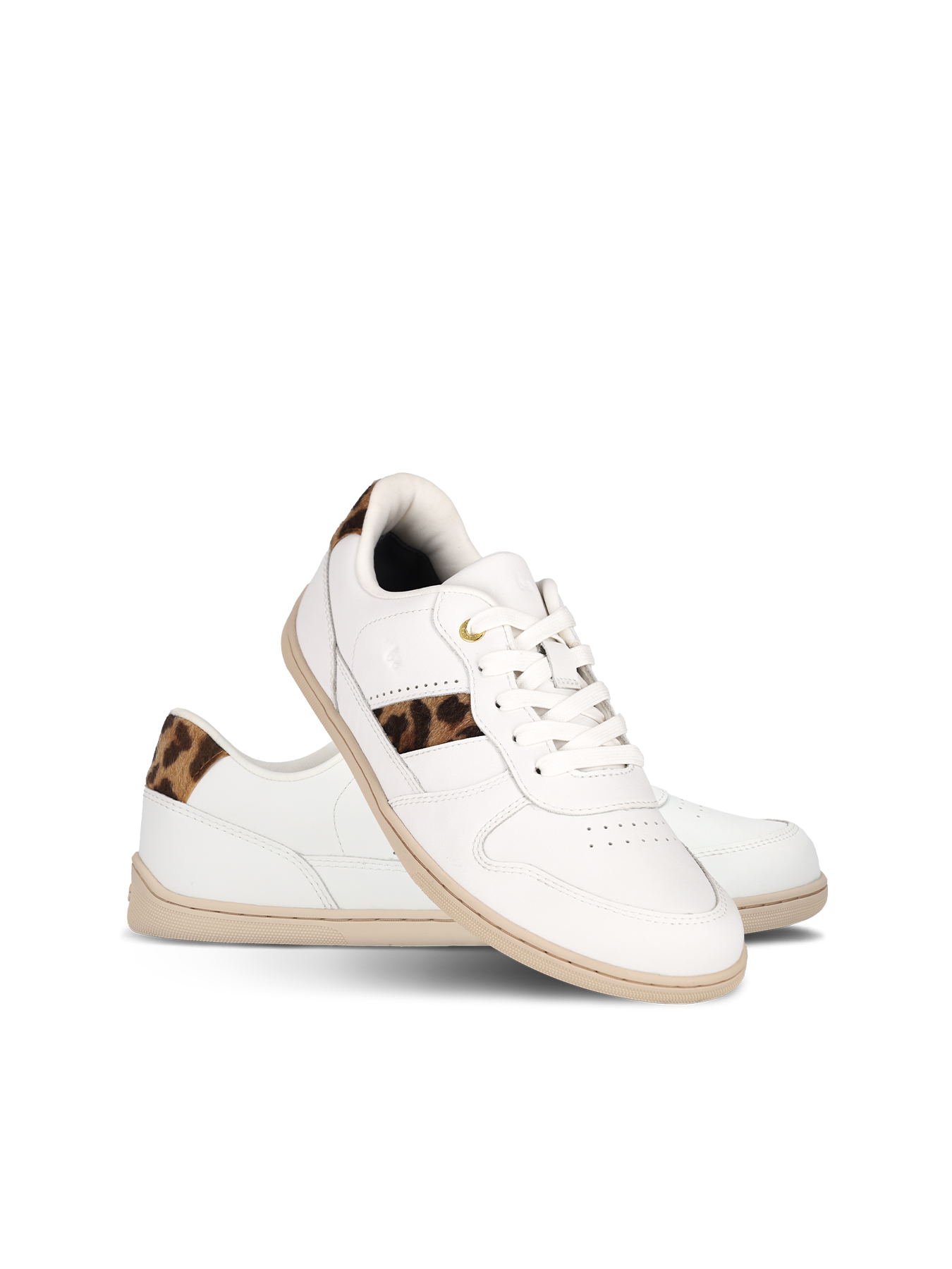 Be Lenka - Cellestia White & Leopard - Zapatillas barefoot-Be Lenka-Cacles Barefoot-Tienda de calzado barefoot respetuoso minimalista