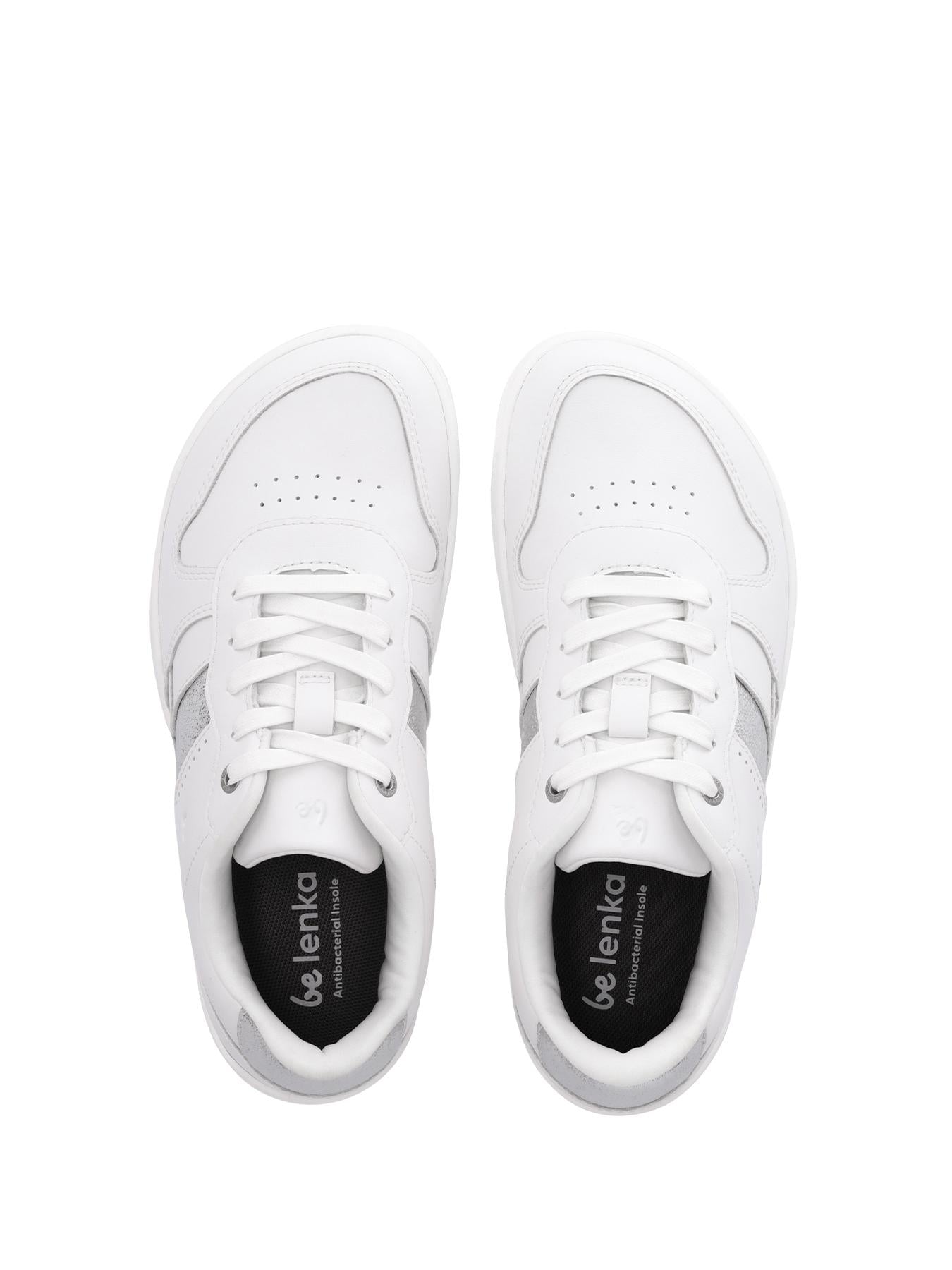 Be Lenka - Cellestia White & Silver - Zapatillas barefoot