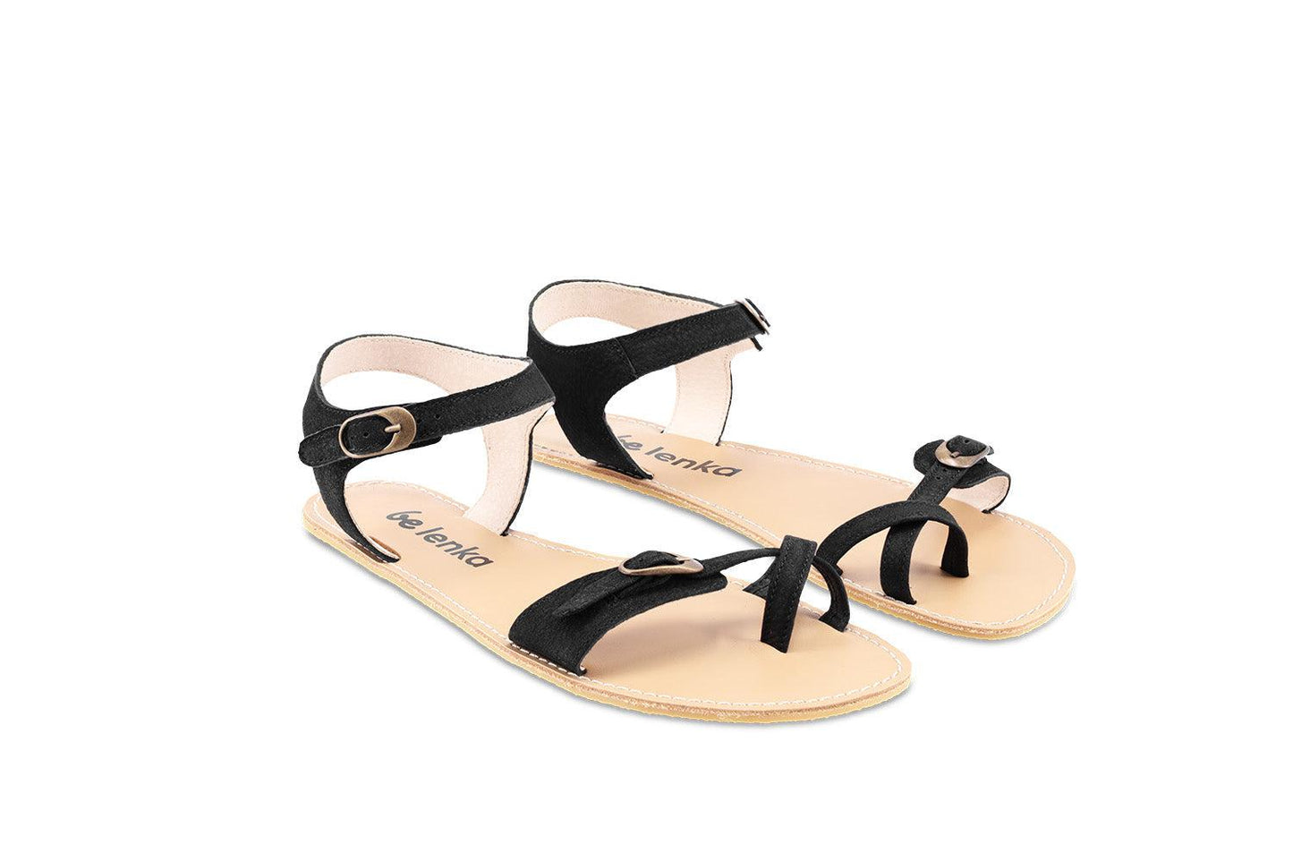 Be Lenka - Claire Black - Sandalias barefoot-Be Lenka-Cacles Barefoot-Tienda de calzado barefoot respetuoso minimalista