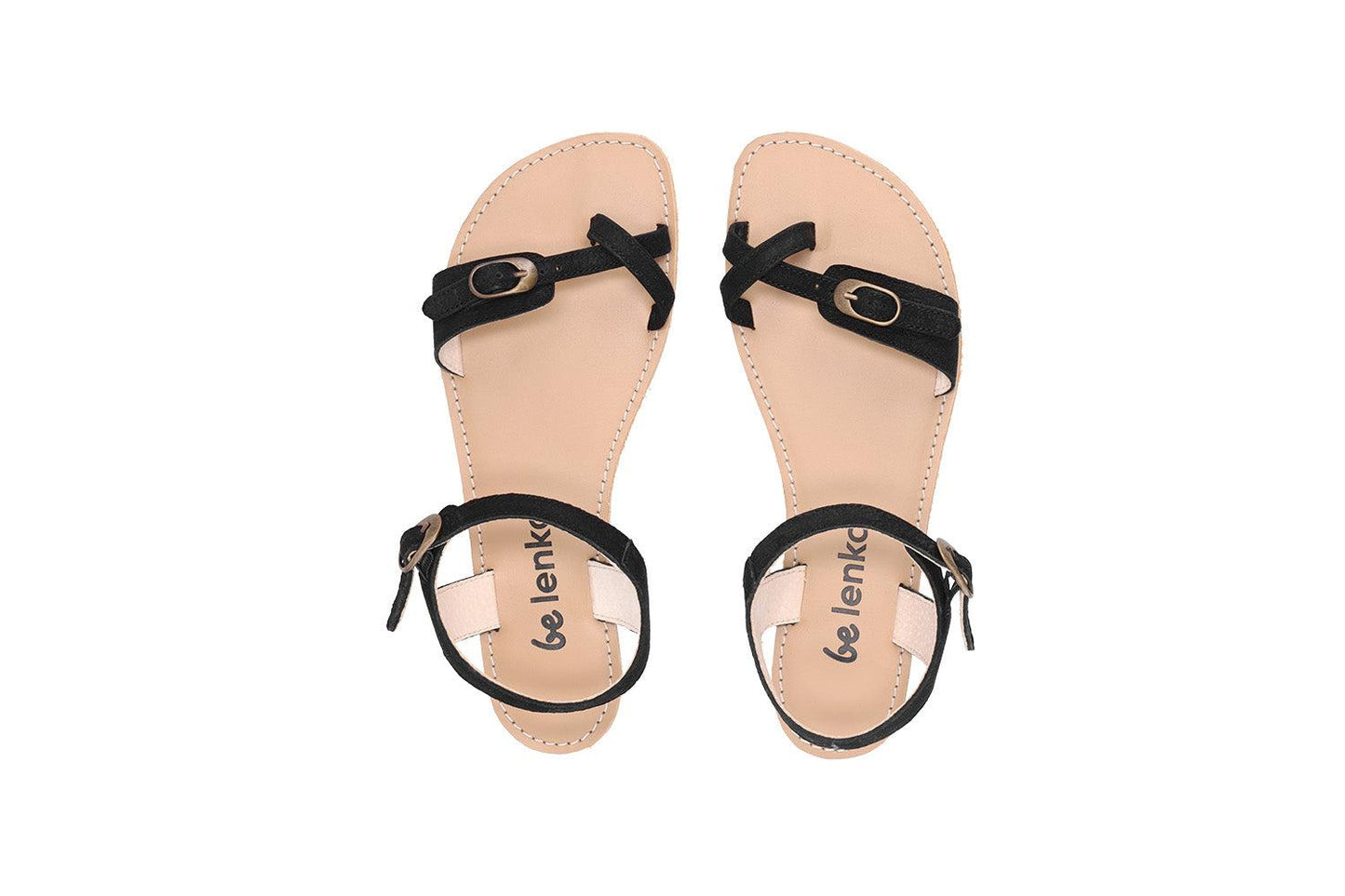 Be Lenka - Claire Black - Sandalias barefoot-Be Lenka-Cacles Barefoot-Tienda de calzado barefoot respetuoso minimalista