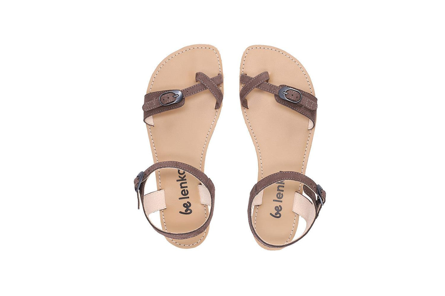 Be Lenka - Claire Chocolate - Sandalias barefoot-Be Lenka-Cacles Barefoot-Tienda de calzado barefoot respetuoso minimalista