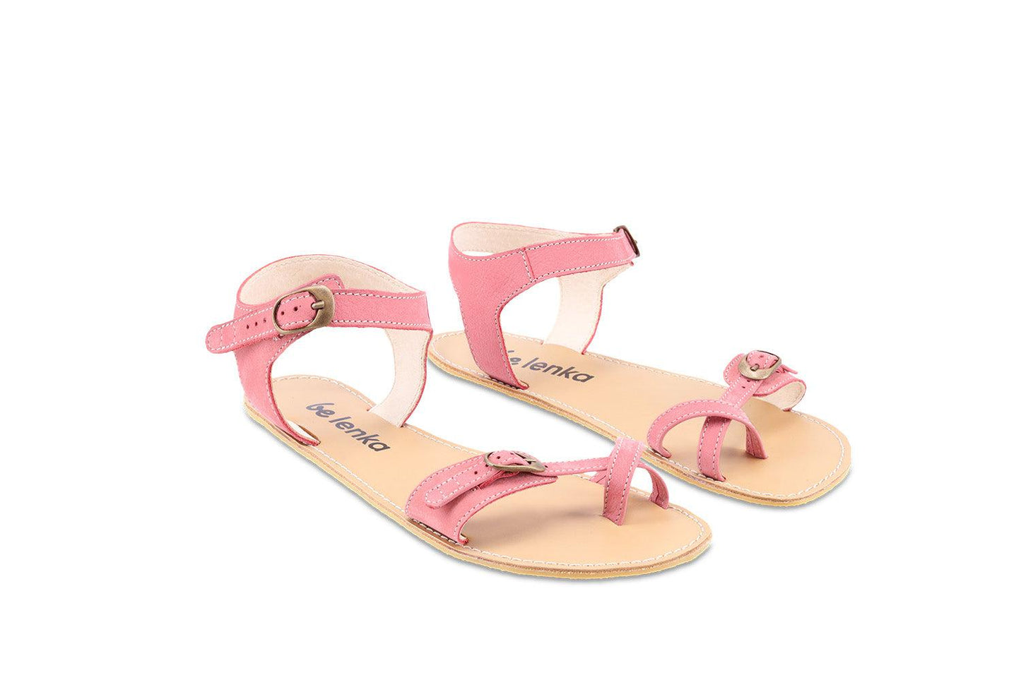 Be Lenka - Claire Flamingo Pink - Sandalias barefoot-Be Lenka-Cacles Barefoot-Tienda de calzado barefoot respetuoso minimalista