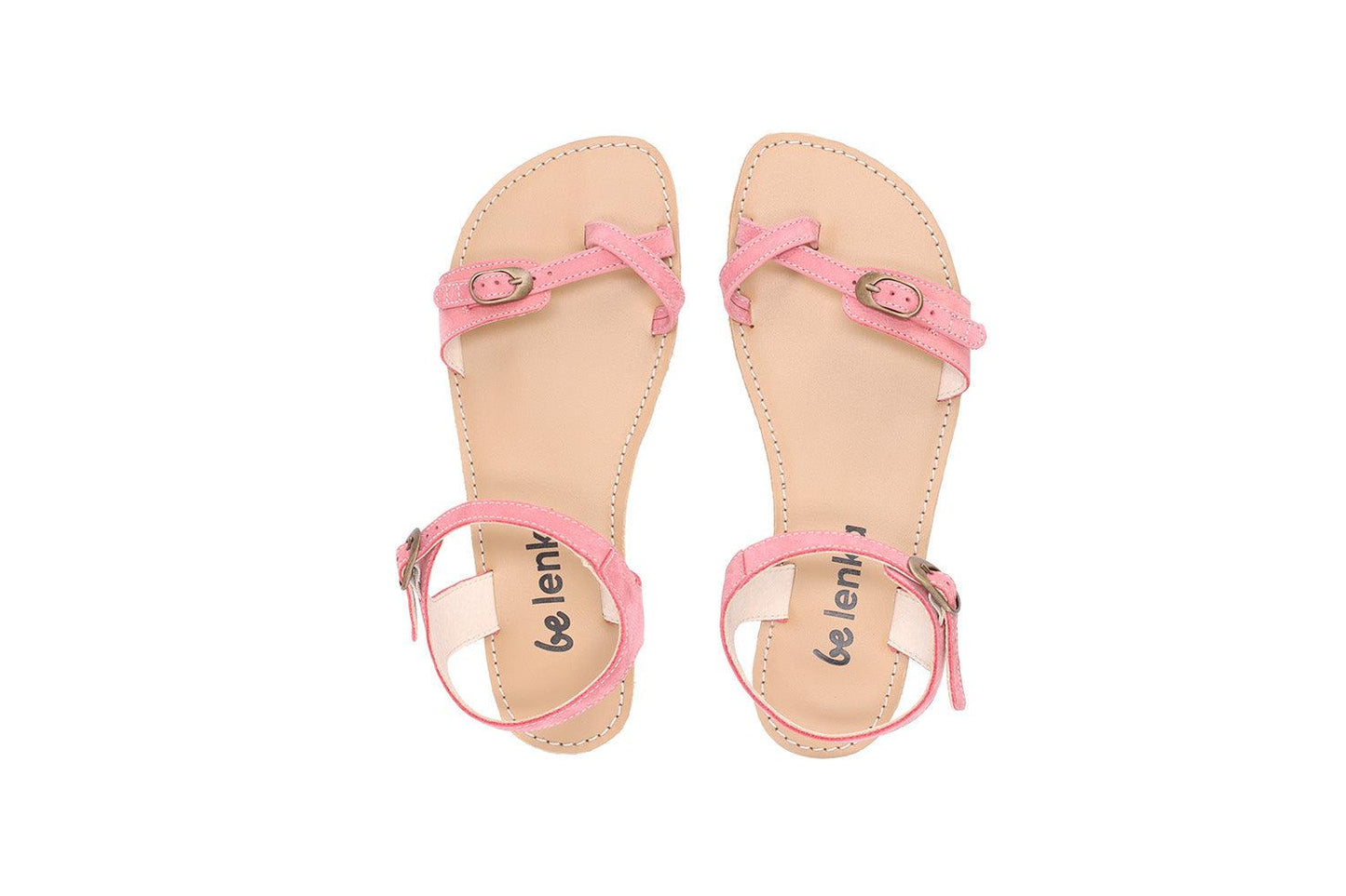 Be Lenka - Claire Flamingo Pink - Sandalias barefoot-Be Lenka-Cacles Barefoot-Tienda de calzado barefoot respetuoso minimalista