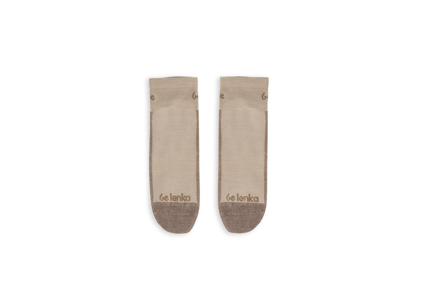 Be Lenka - Crew Merino Wool Beige - Calcetines barefoot
