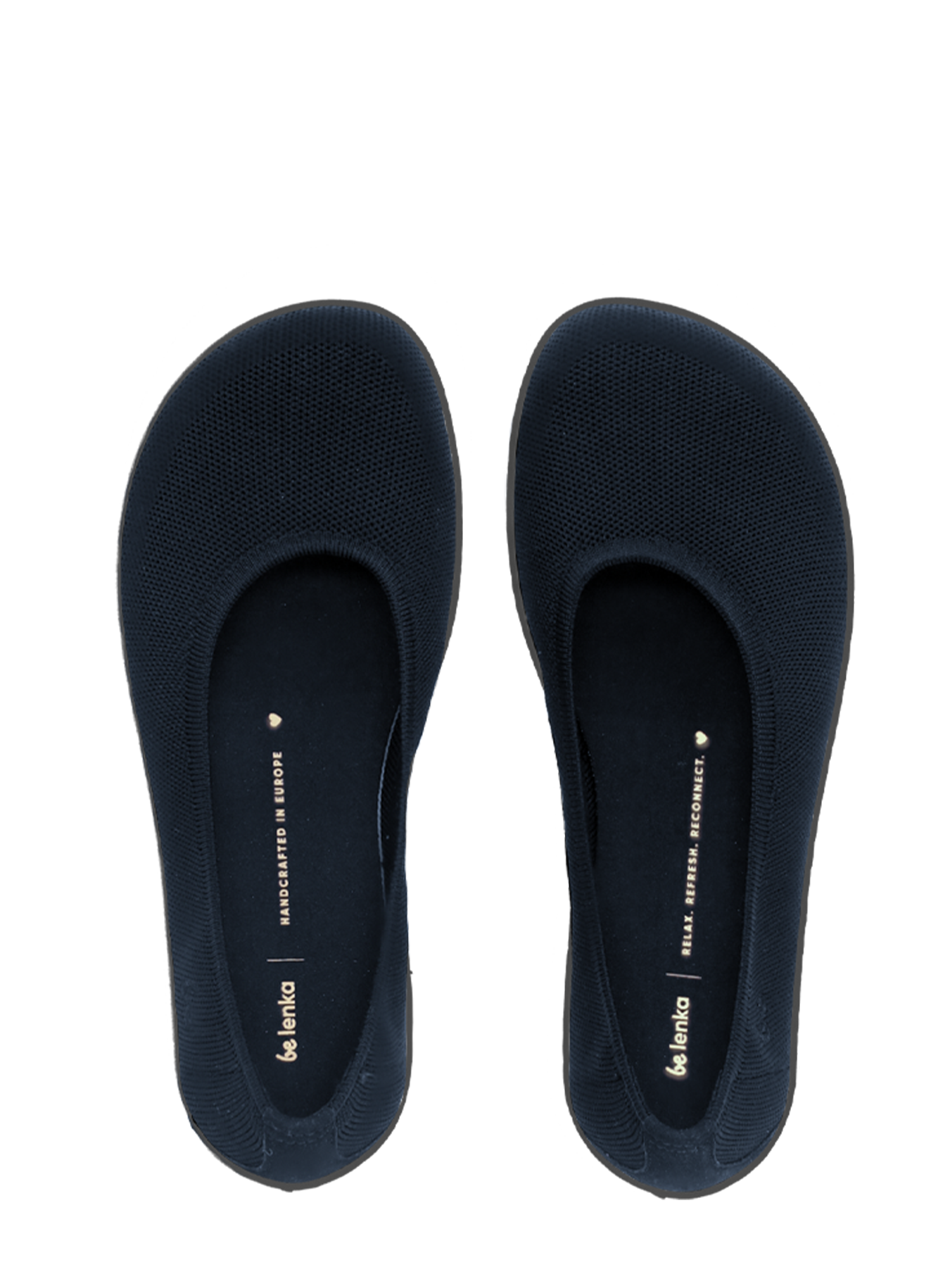 Be Lenka - Delight Navy & Black - Bailarinas barefoot-Be Lenka-Cacles Barefoot-Tienda de calzado barefoot respetuoso minimalista