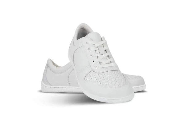 Be Lenka - Echo All White - Zapatillas barefoot unisex blancas