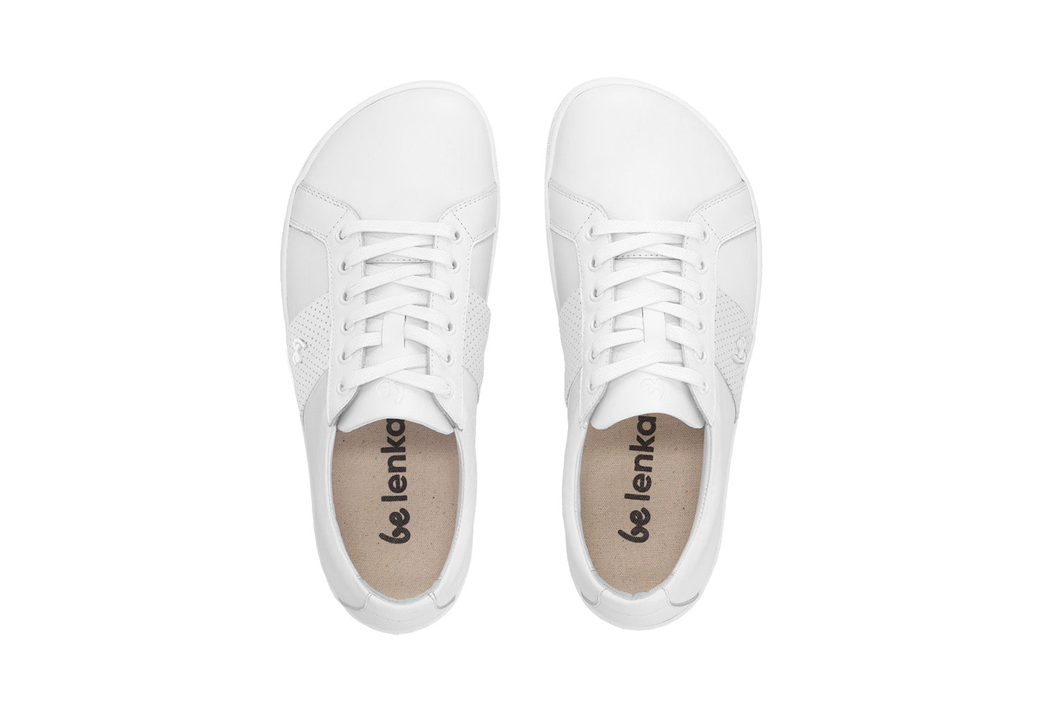 Be Lenka - Elite All White - Deportivas barefoot