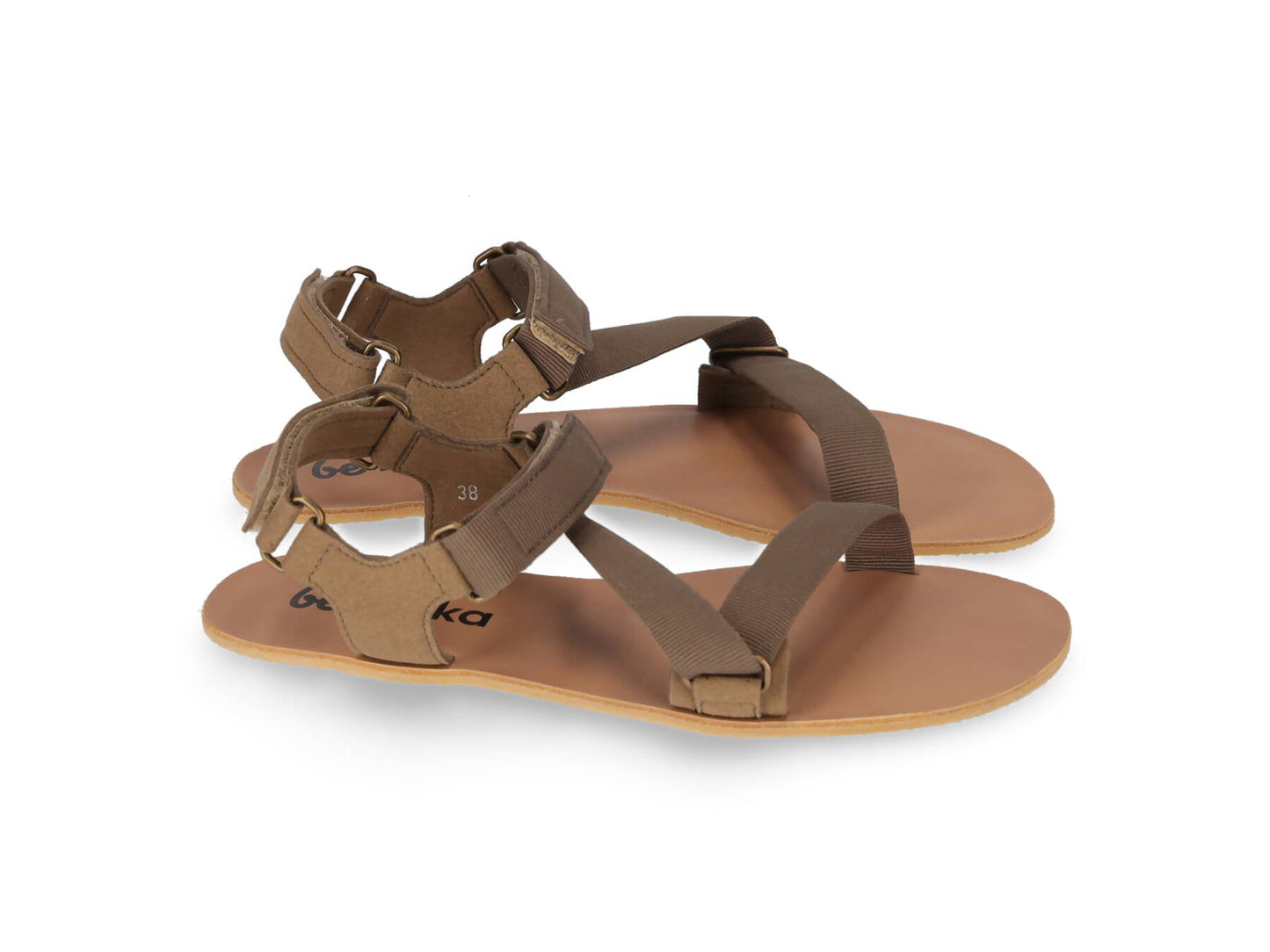 Be Lenka - Flexi Olive Green - Sandalias barefoot-Be Lenka-Cacles Barefoot-Tienda de calzado barefoot respetuoso minimalista