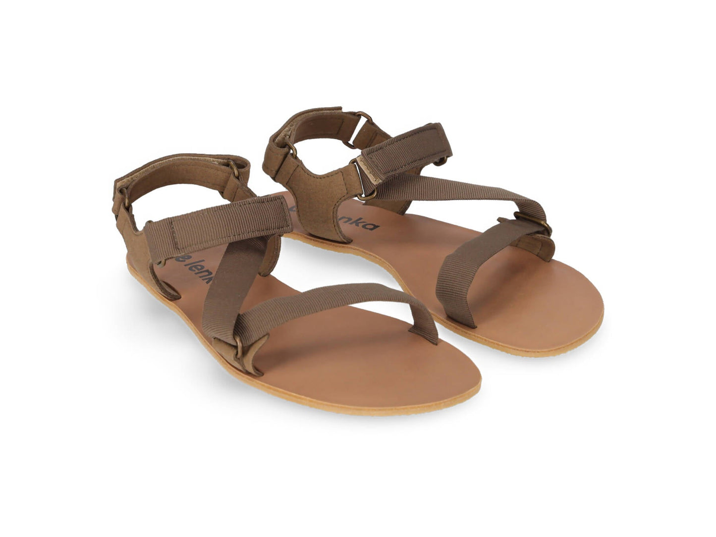 Be Lenka - Flexi Olive Green - Sandalias barefoot-Be Lenka-Cacles Barefoot-Tienda de calzado barefoot respetuoso minimalista