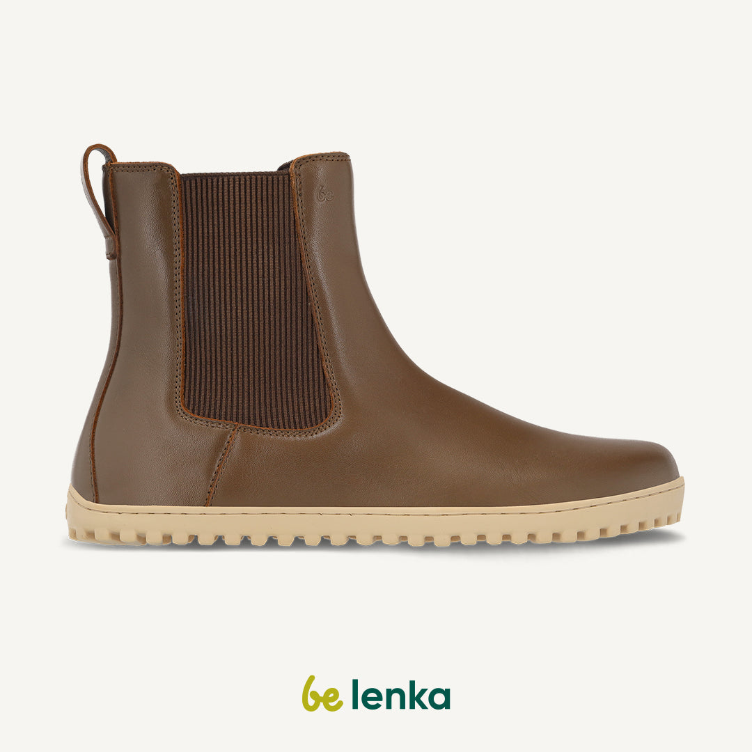 Be Lenka - Glam Milk Chocolate - Botines Chelsea Barefoot-Be Lenka-Cacles Barefoot-Tienda de calzado barefoot respetuoso minimalista