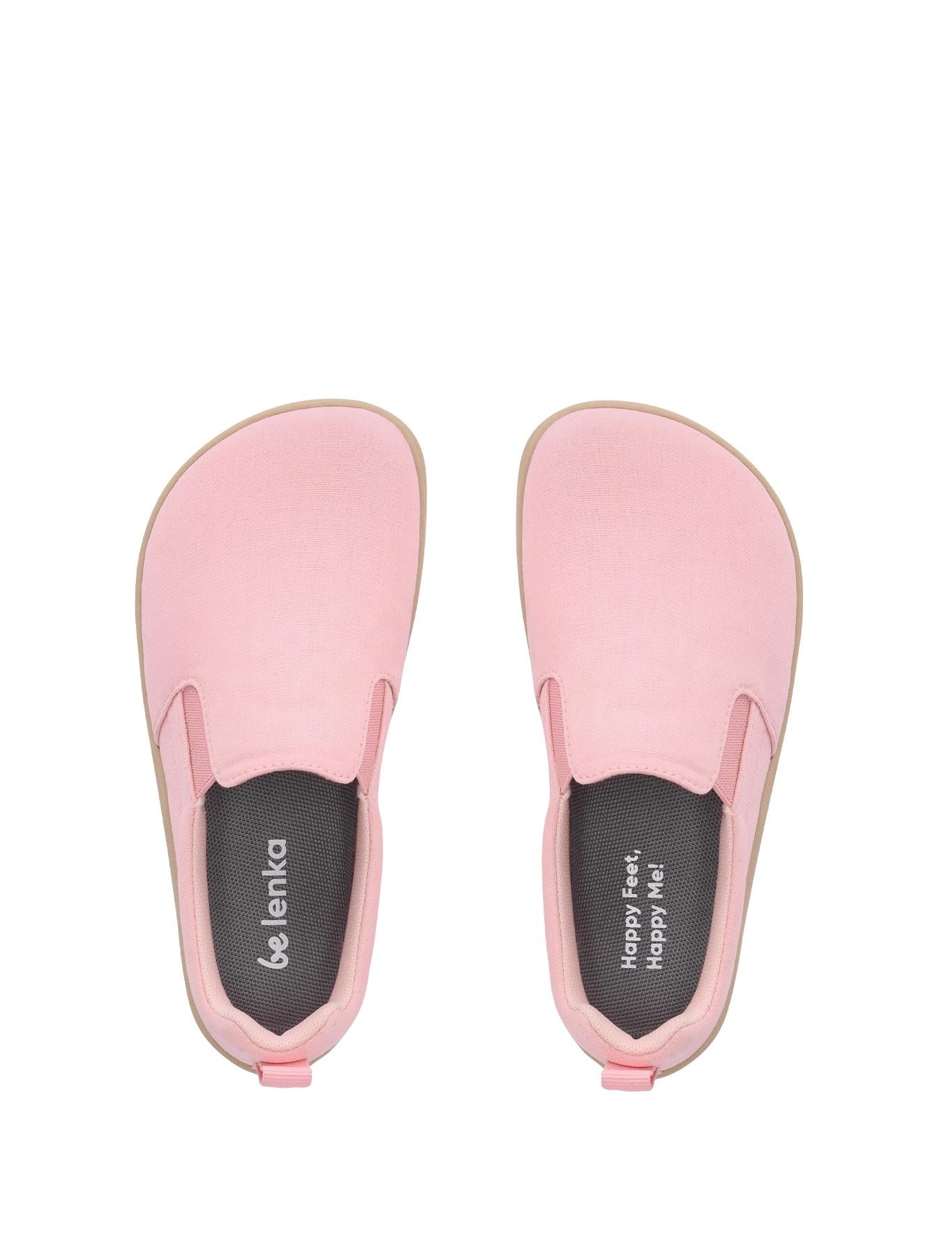 Be Lenka Kids - Aura Cotton Candy Pink - Slip ons barefoot