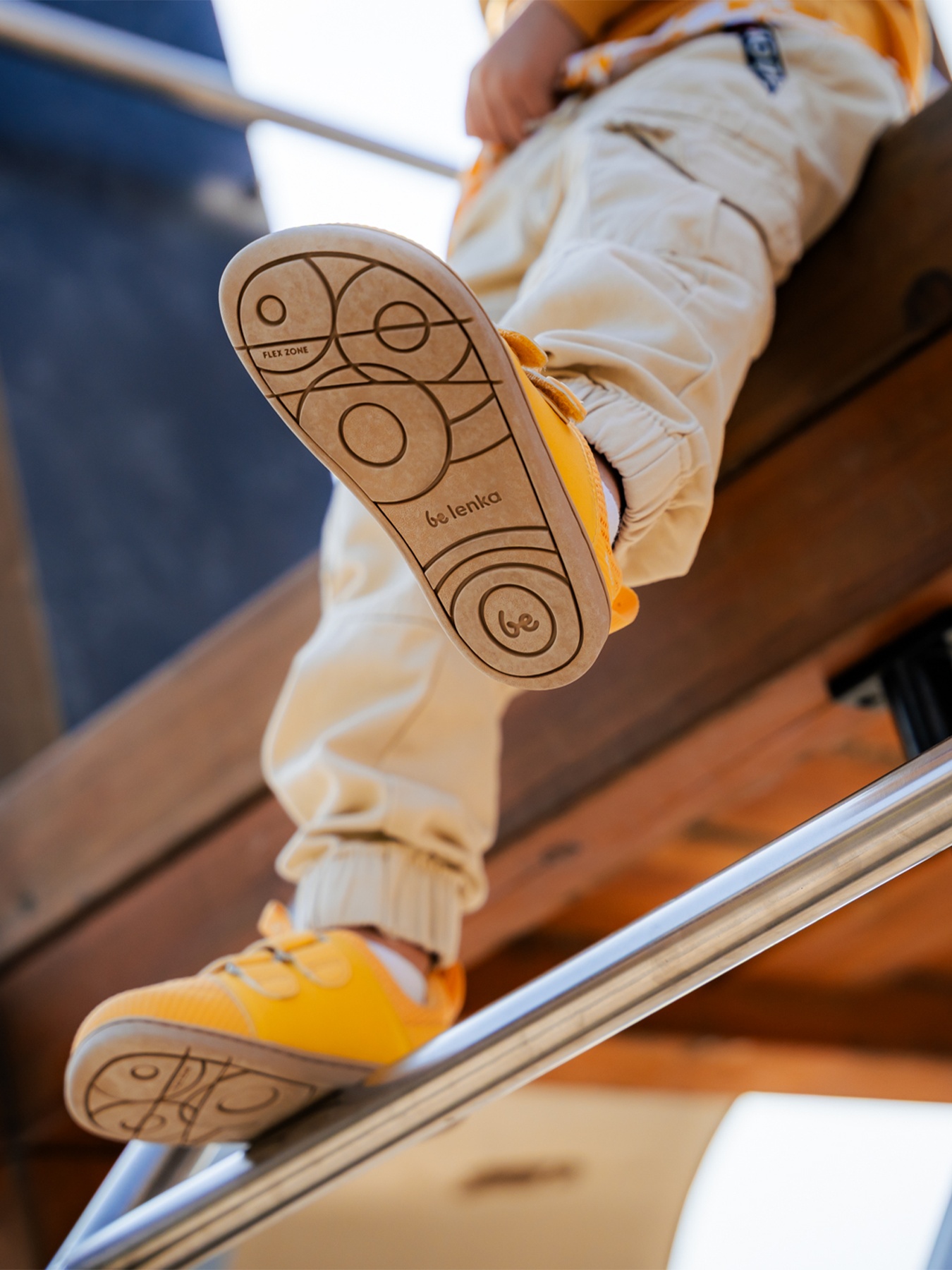 Be Lenka Kids - Bounty Yellow - Zapatillas barefoot-Be Lenka-Cacles Barefoot-Tienda de calzado barefoot respetuoso minimalista