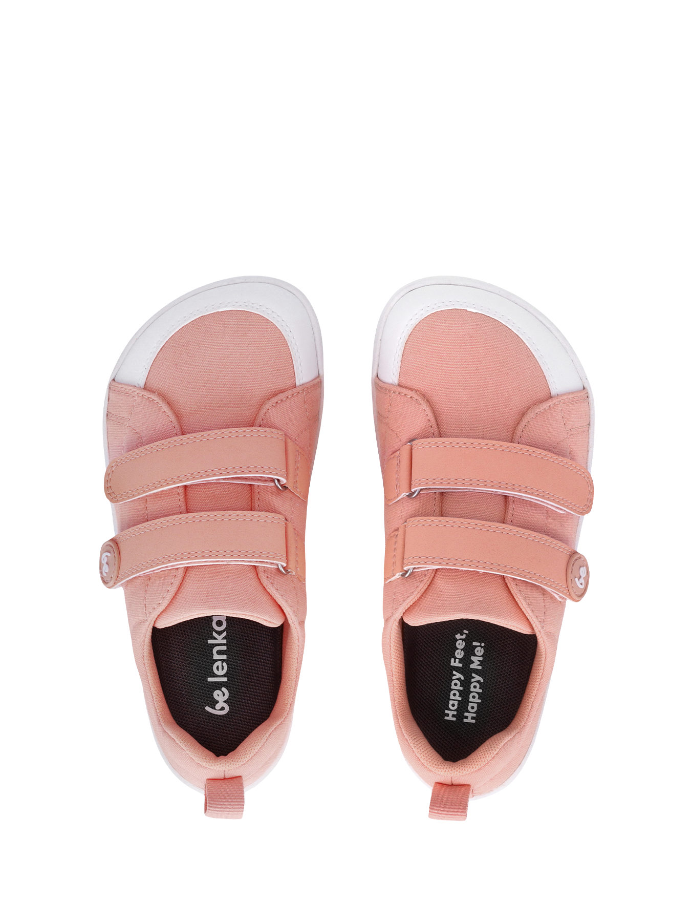Be Lenka Kids - Canvi Coral Pink - Zapatillas barefoot-Be Lenka-Cacles Barefoot-Tienda de calzado barefoot respetuoso minimalista