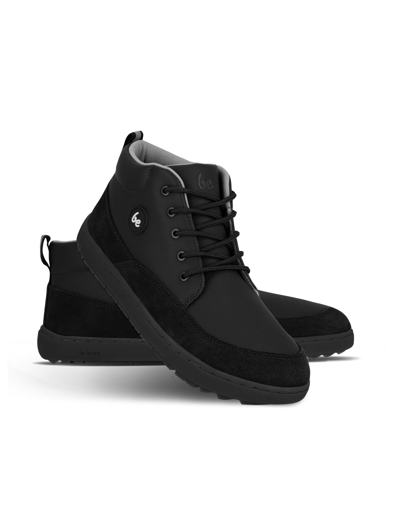 Be Lenka Kids - Elio Junior All Black - Zapatos barefoot