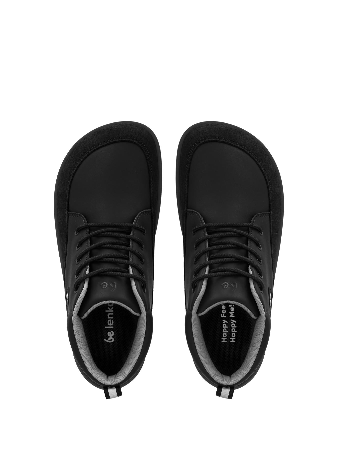 Be Lenka Kids - Elio Junior All Black - Zapatos barefoot