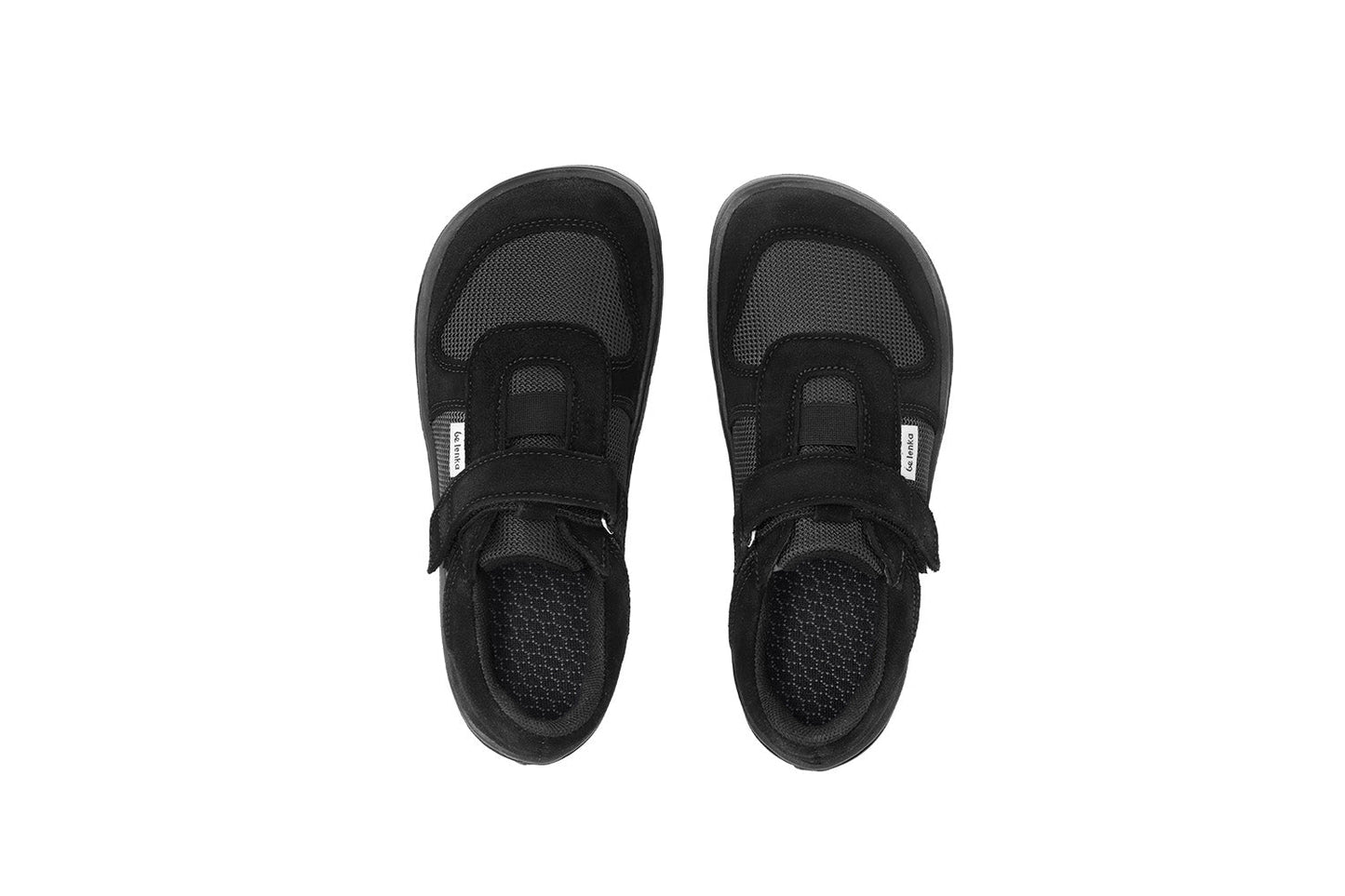 Be Lenka Kids - Joy All Black - Deportivas barefoot-Be Lenka-Cacles Barefoot-Tienda de calzado barefoot respetuoso minimalista