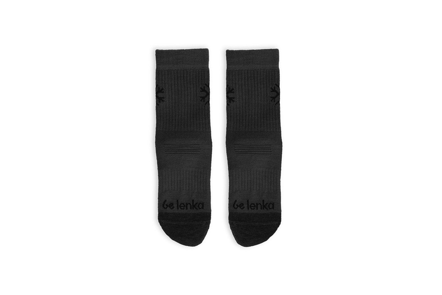 Be Lenka Kids - Media caña lana merino Grey - Calcetines barefoot-Be Lenka-Cacles Barefoot-Tienda de calzado barefoot respetuoso minimalista