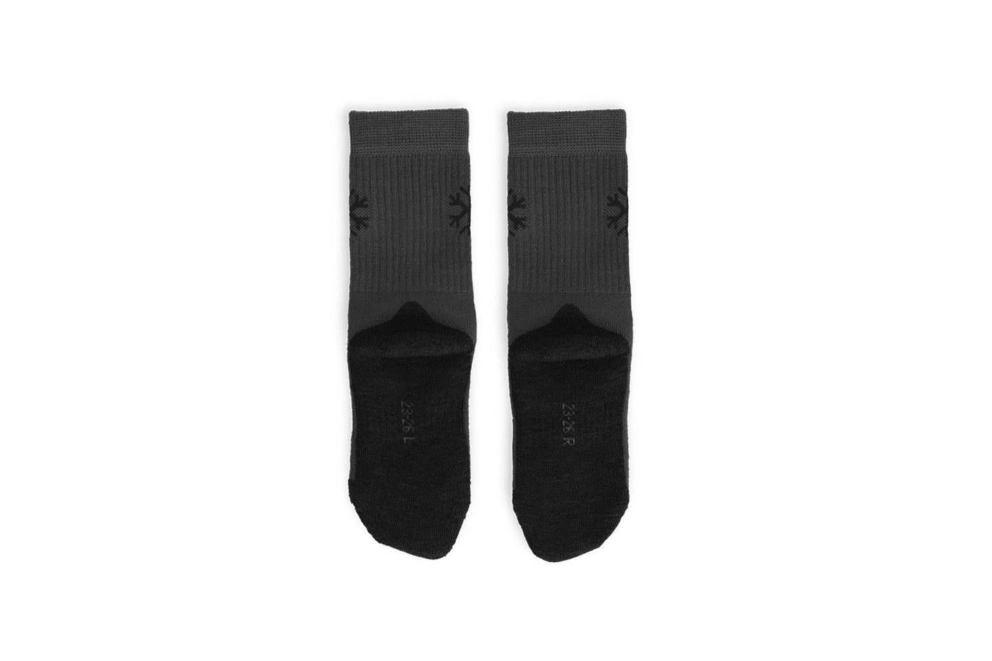 Be Lenka Kids - Media caña lana merino Grey - Calcetines barefoot-Be Lenka-Cacles Barefoot-Tienda de calzado barefoot respetuoso minimalista