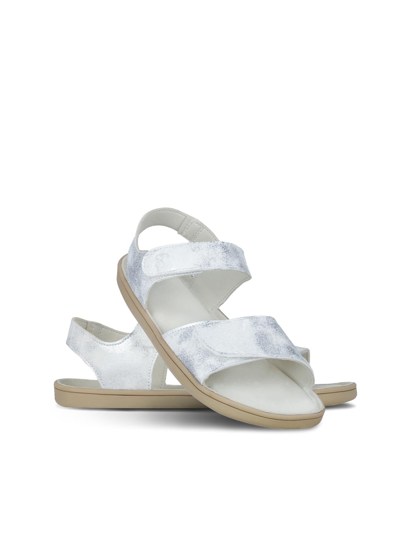 Be Lenka Kids - Miami Off White Sparkle - Sandalias minimalistas