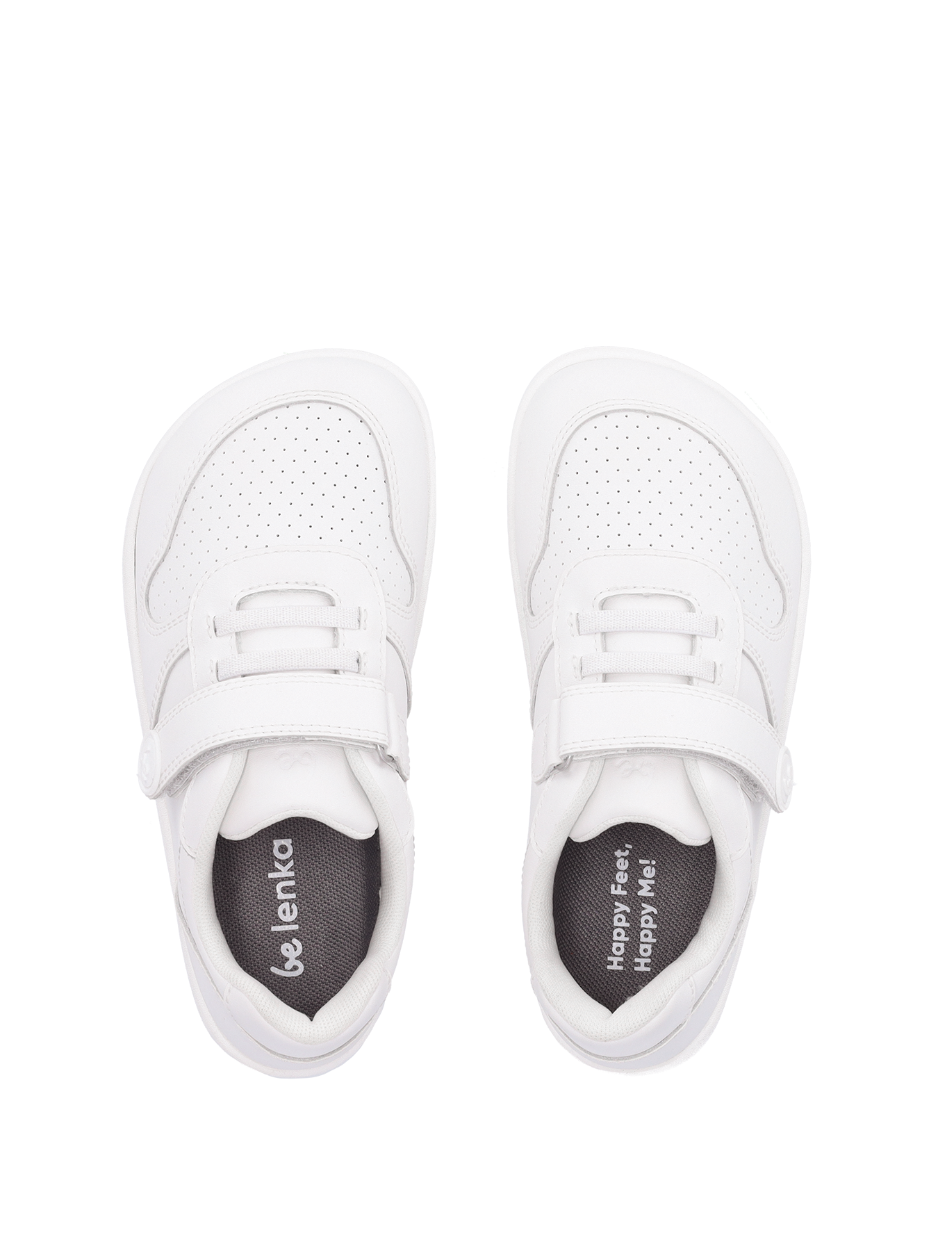 Be Lenka Kids - Scoot All White - Zapatillas Barefoot-Be Lenka-Cacles Barefoot-Tienda de calzado barefoot respetuoso minimalista