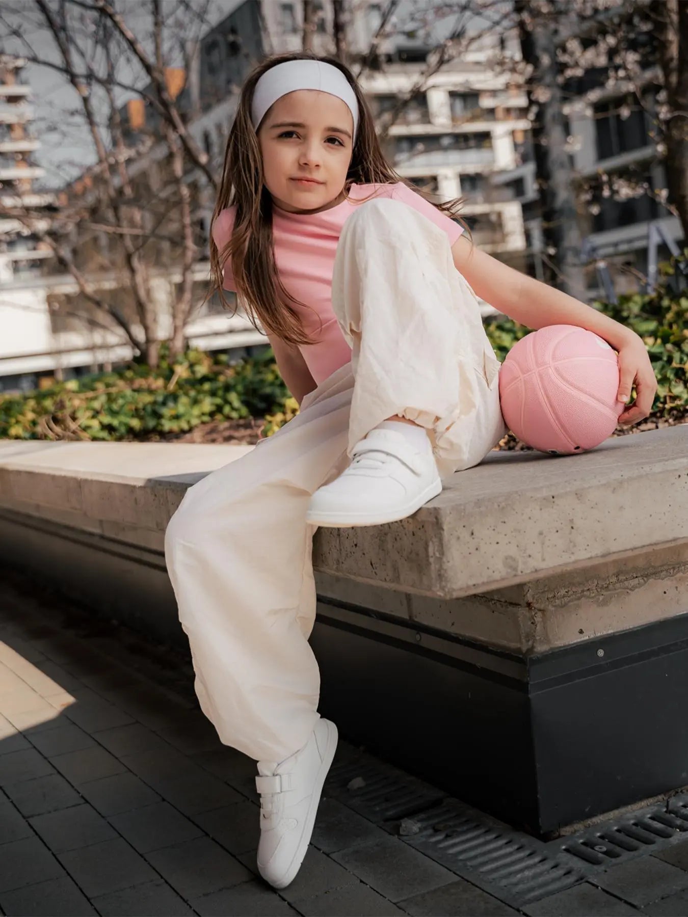 Be Lenka Kids - Scoot All White - Zapatillas Barefoot