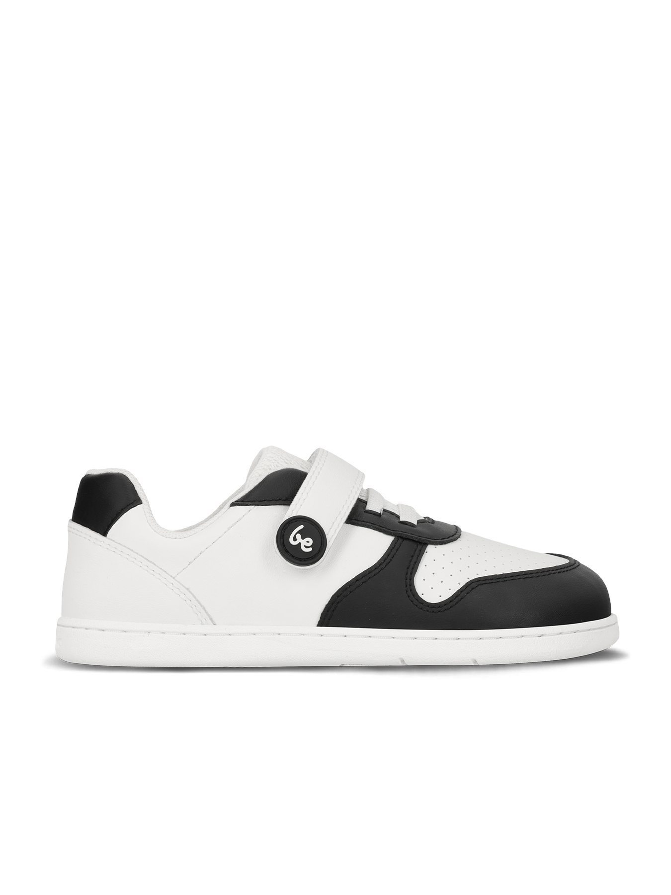 Be Lenka Kids - Scoot White & Black - Zapatillas Barefoot-Be Lenka-Cacles Barefoot-Tienda de calzado barefoot respetuoso minimalista