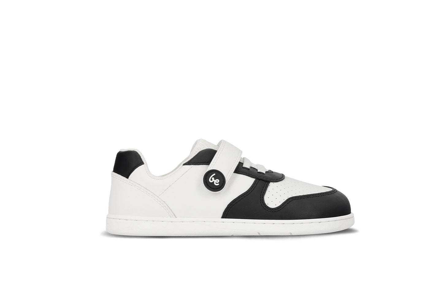 Be Lenka Kids - Scoot White & Black - Zapatillas Barefoot-Be Lenka-Cacles Barefoot-Tienda de calzado barefoot respetuoso minimalista