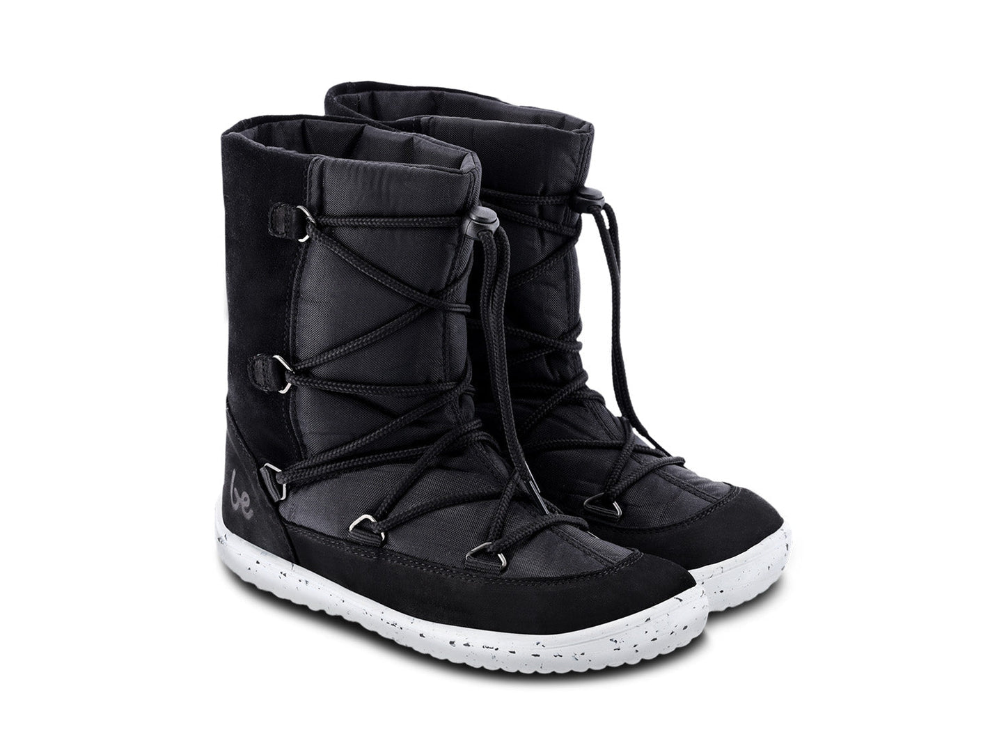 Be Lenka Kids - Snowfox Kids 2.0 Black - Botas de invierno barefoot