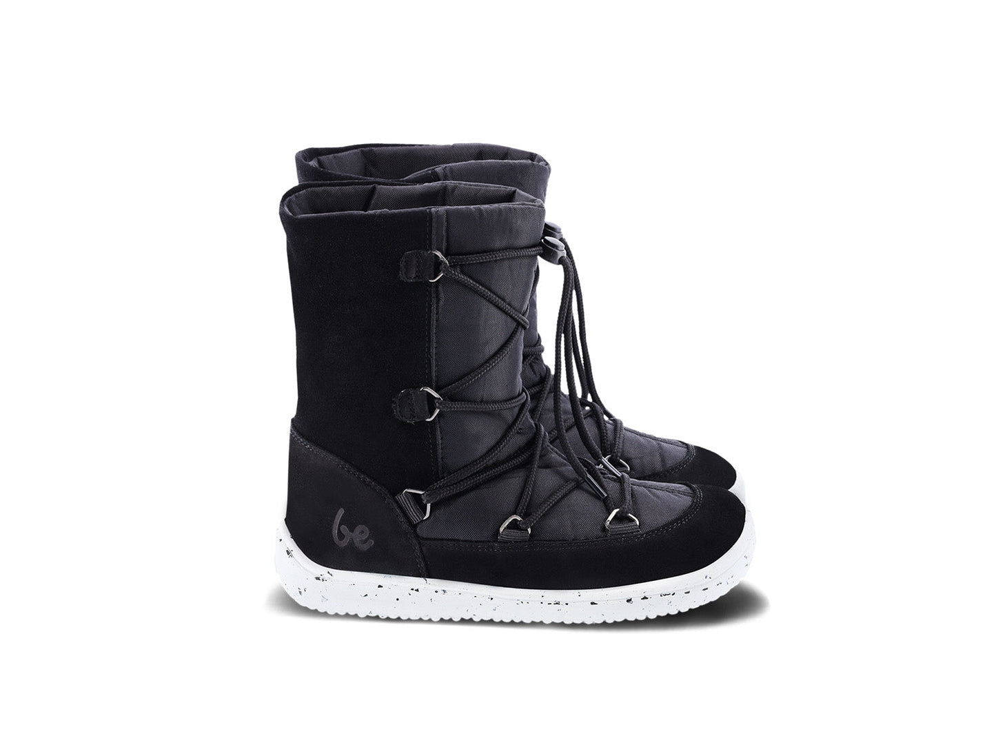 Be Lenka Kids - Snowfox Kids 2.0 Black - Botas de invierno barefoot