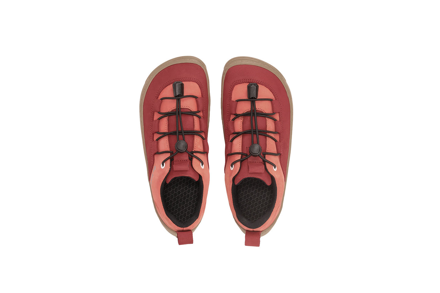 Be Lenka Kids - Xplorer Dark Red & Coral - Deportivas barefoot-Be Lenka-Cacles Barefoot-Tienda de calzado barefoot respetuoso minimalista