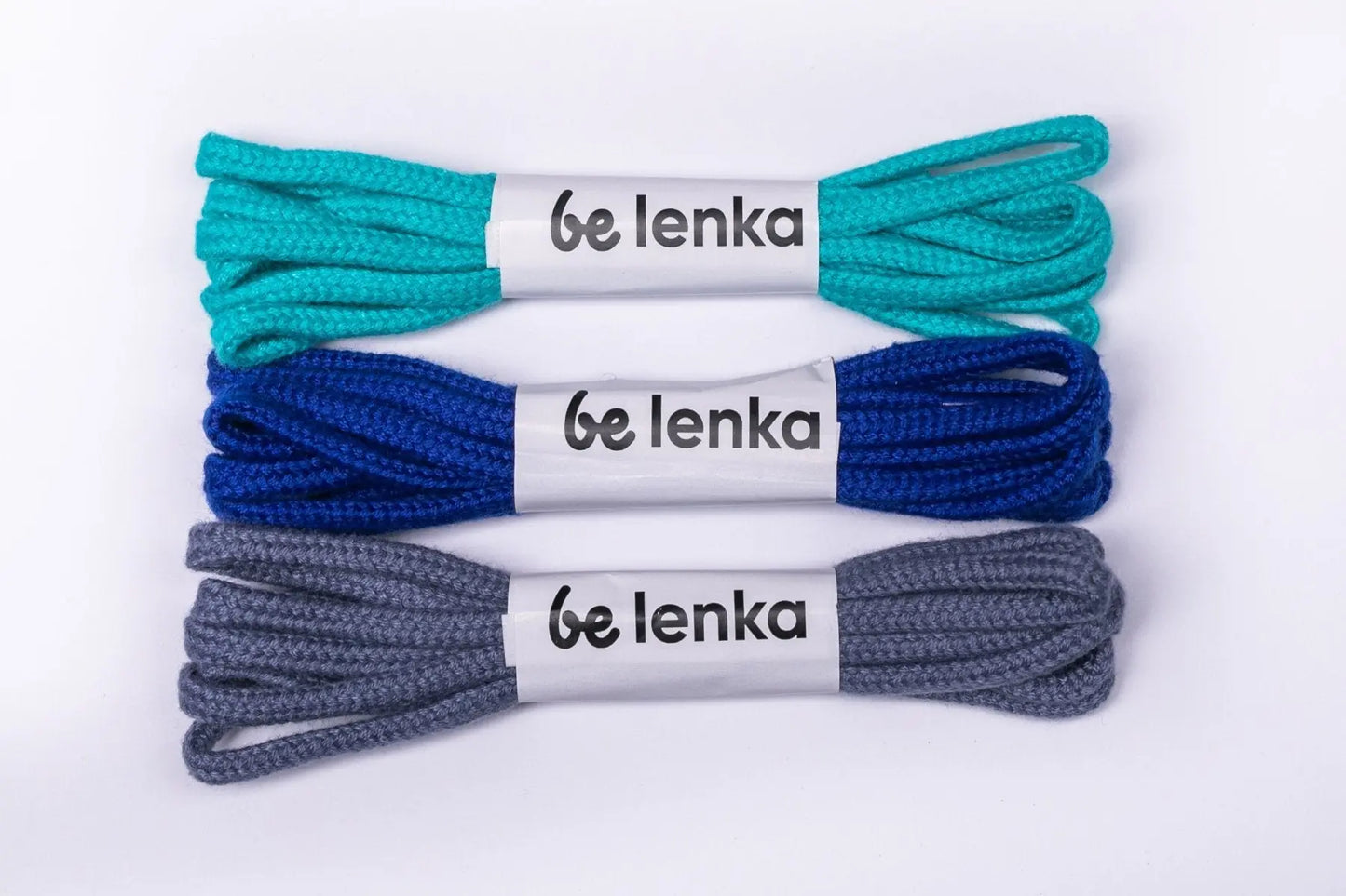 Be Lenka - Pack 3 cordones de colores - Sam - 85 cm