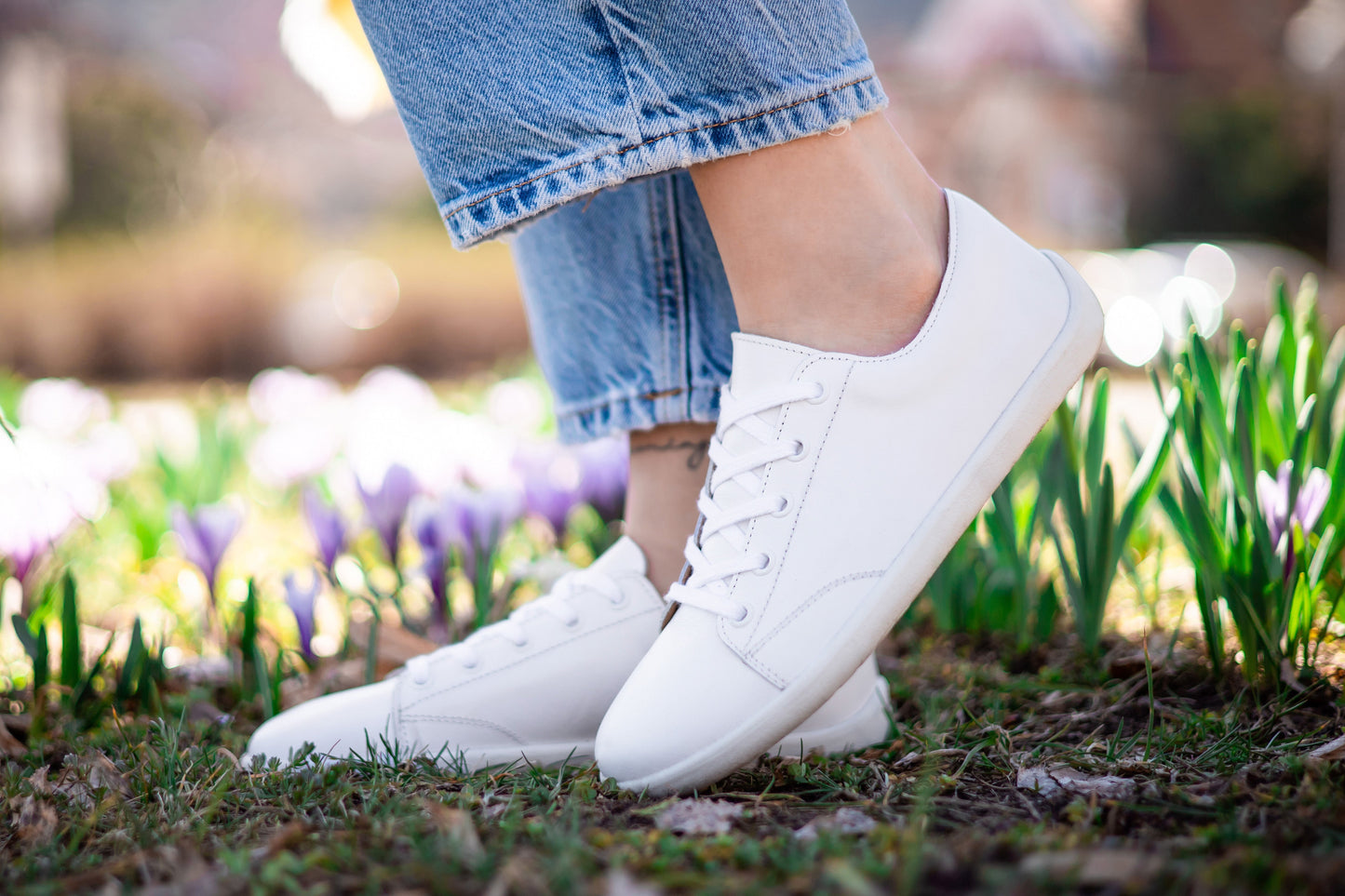 Be Lenka - Prime 2.0 White - Deportivas barefoot